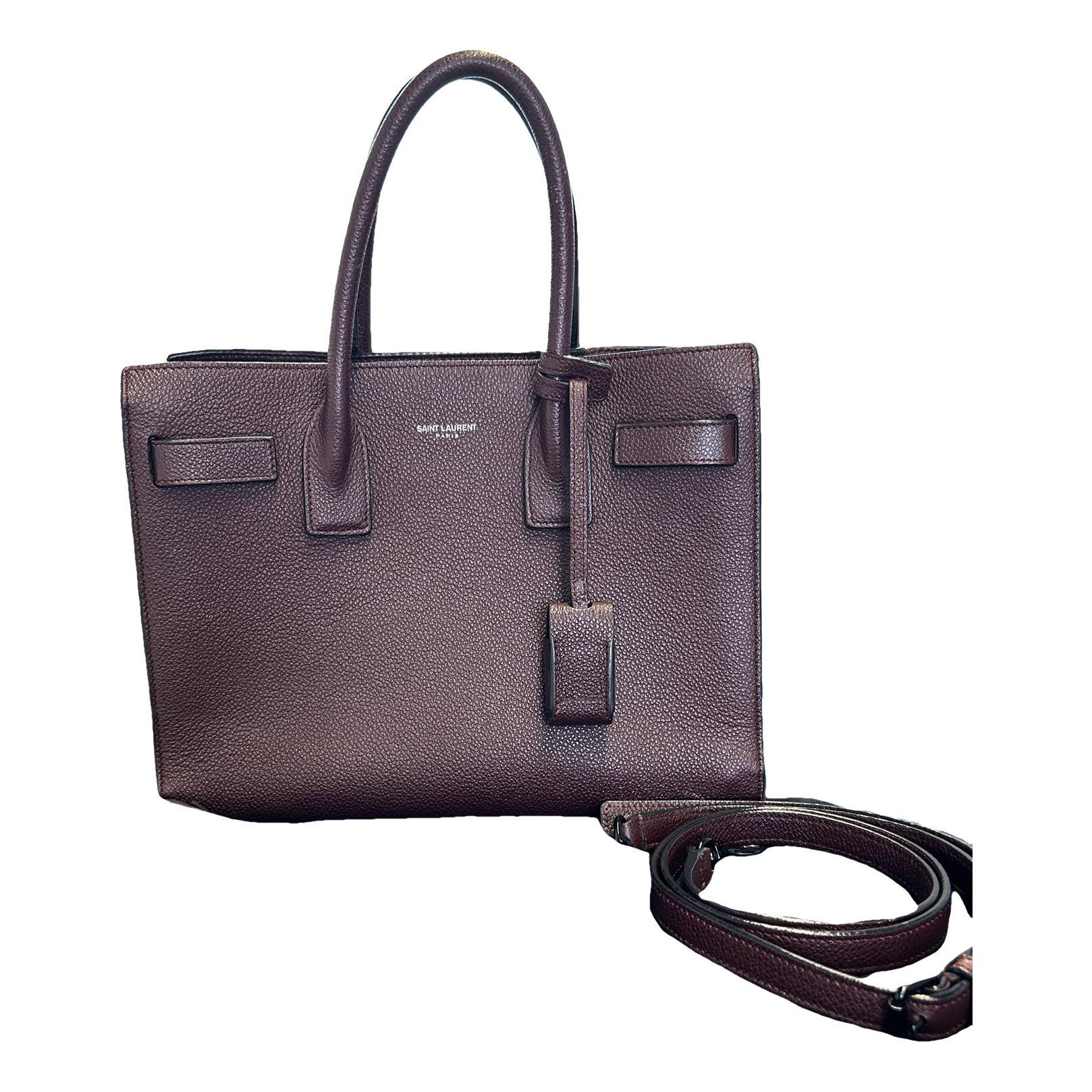 Sac de Jour leather tote