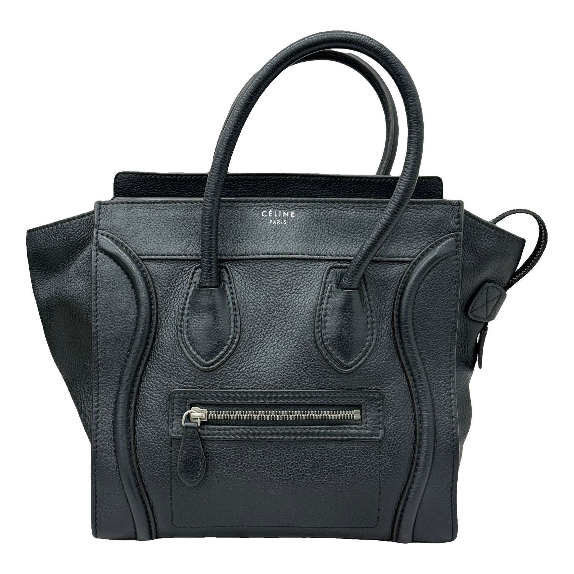 Luggage leather handbag