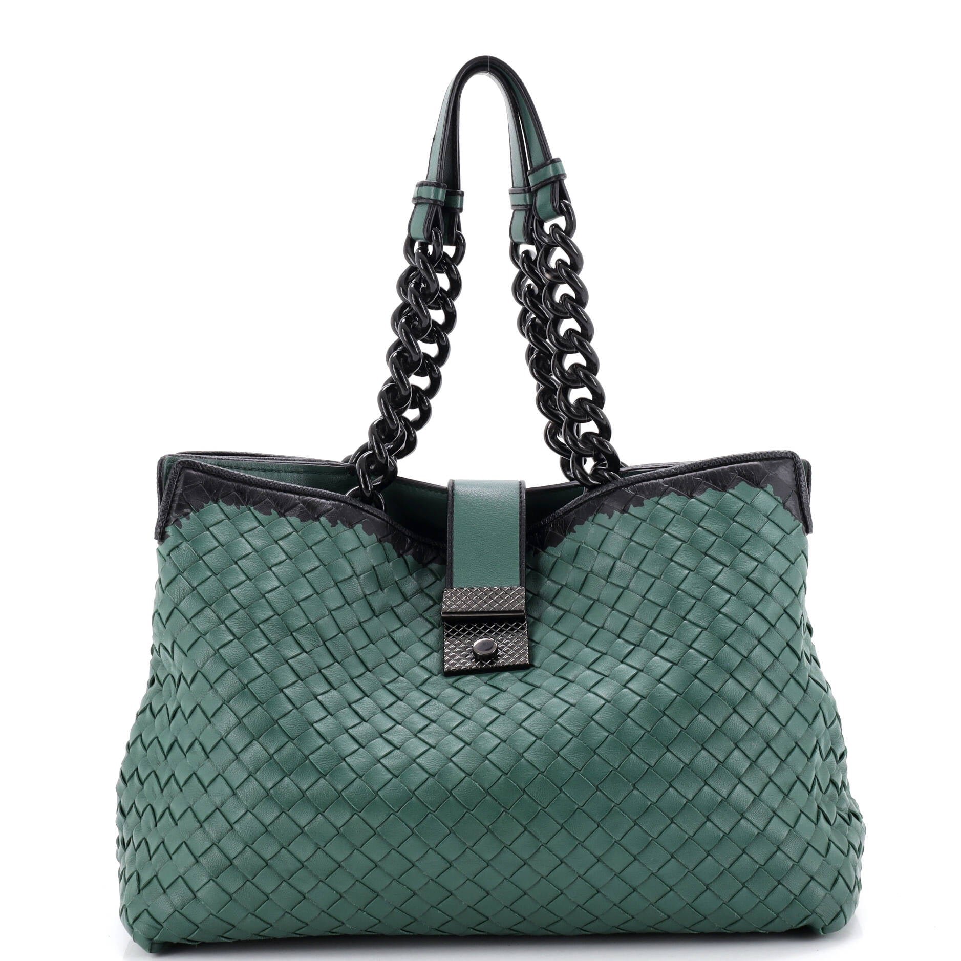 Roma Bag Intrecciato Nappa Medium