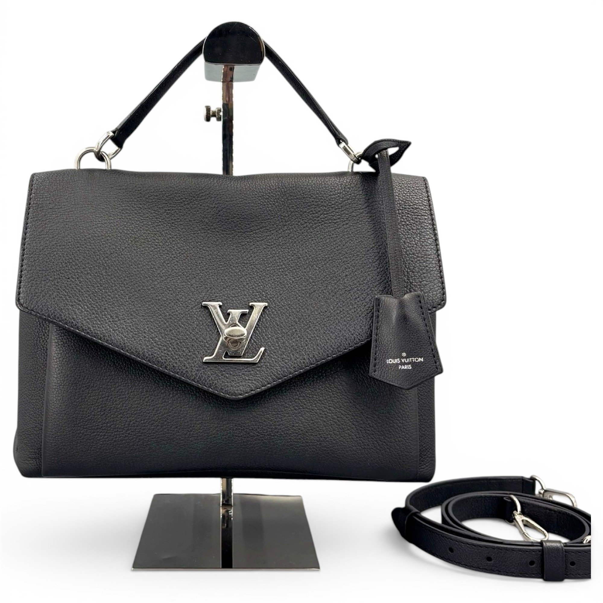 Lockme leather handbag