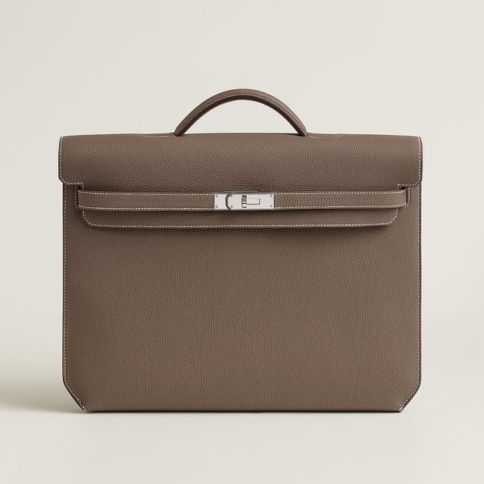 Étoupe Kelly Depeches 36 Briefcase