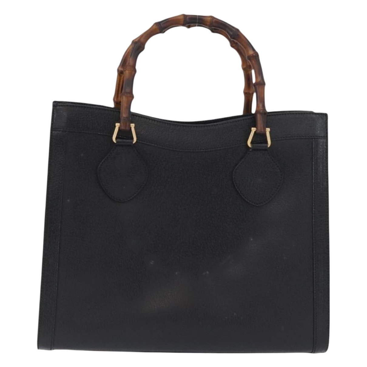 Bamboo leather handbag