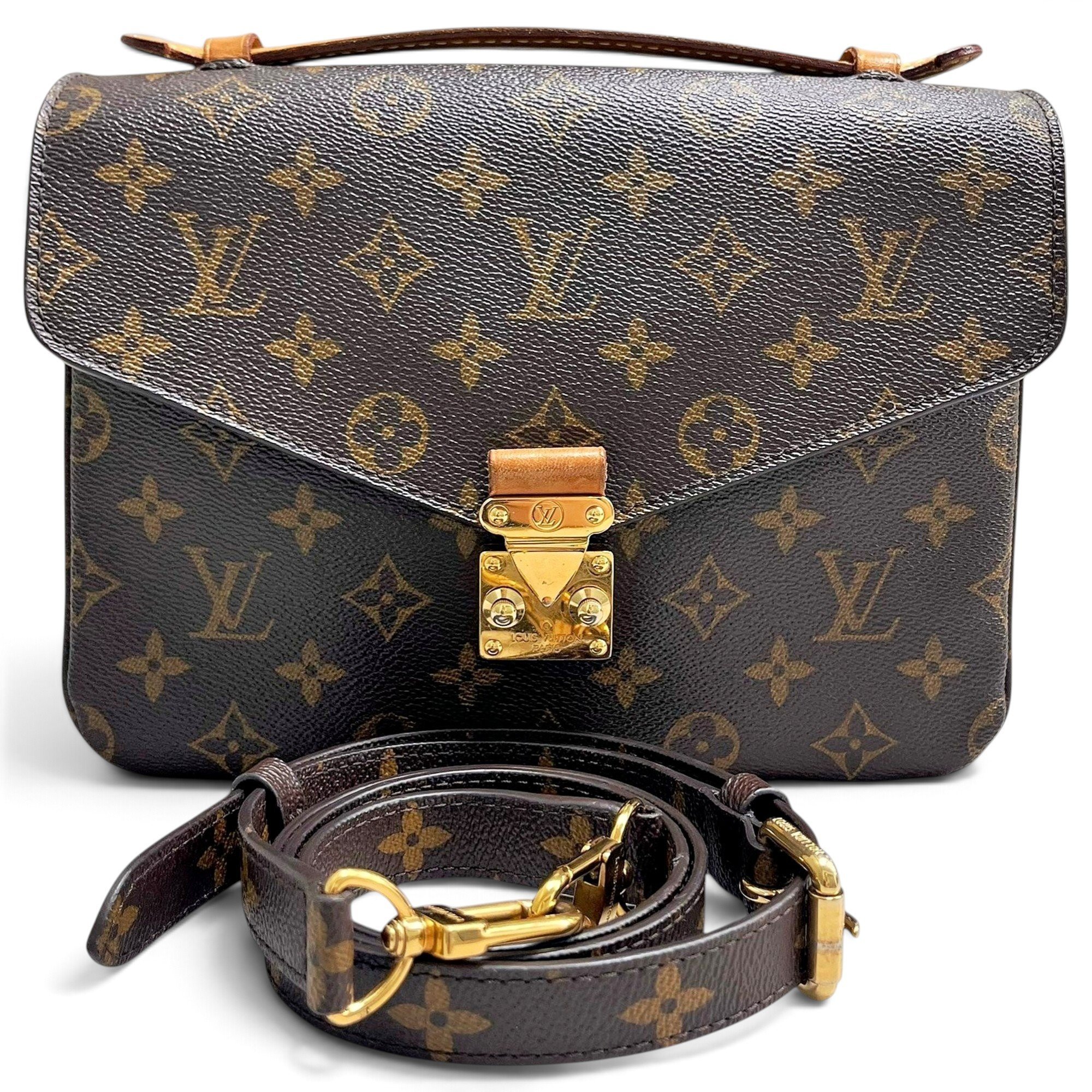 Metis leather handbag