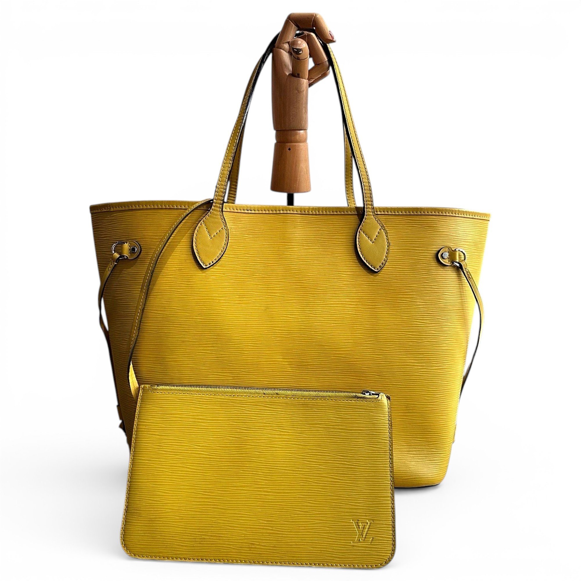 Neverfull leather handbag