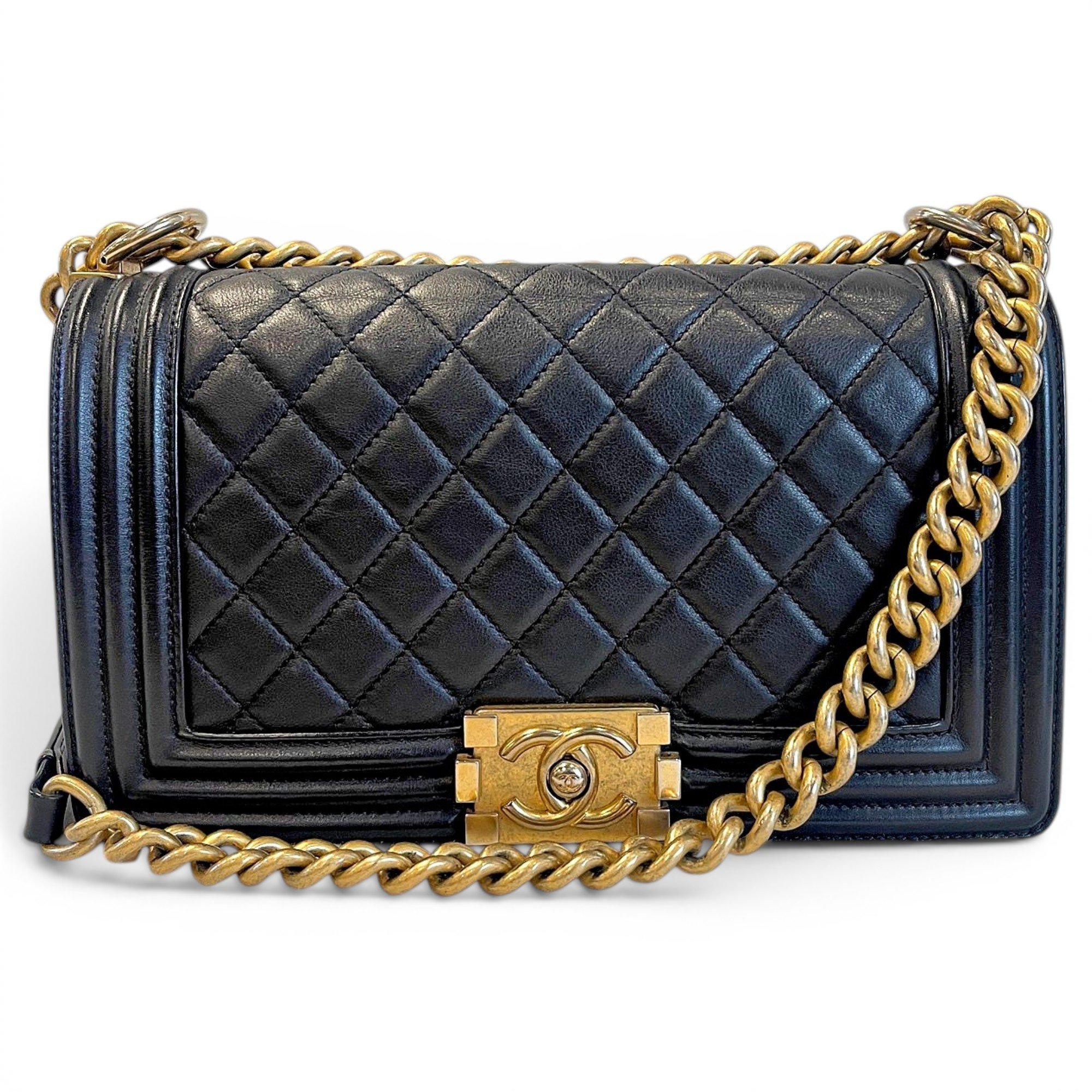 Boy leather handbag