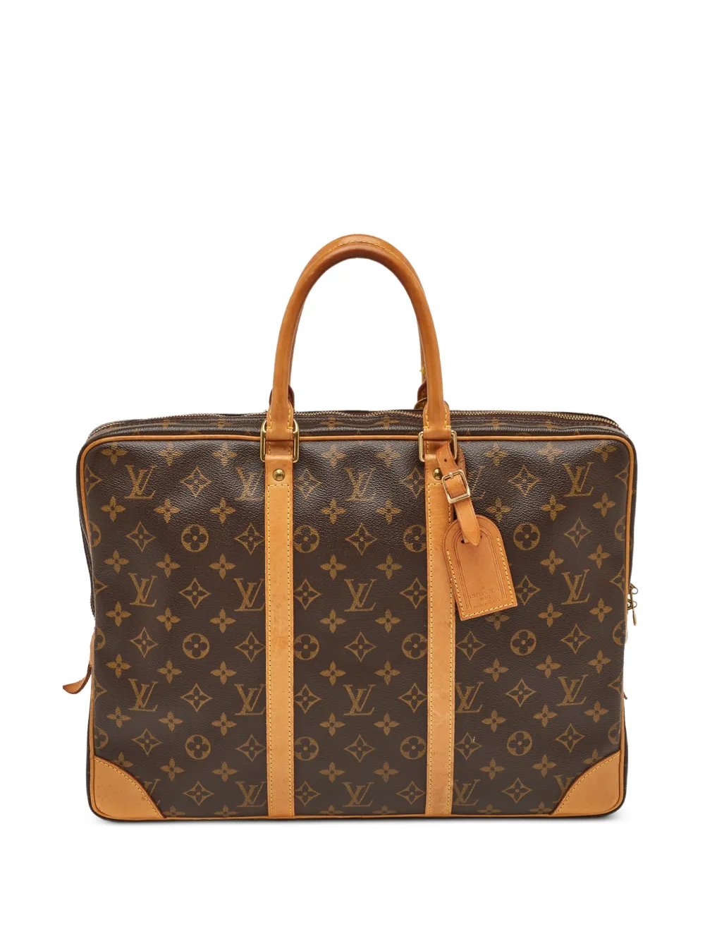 2004 Monogram Porte Documents briefcase