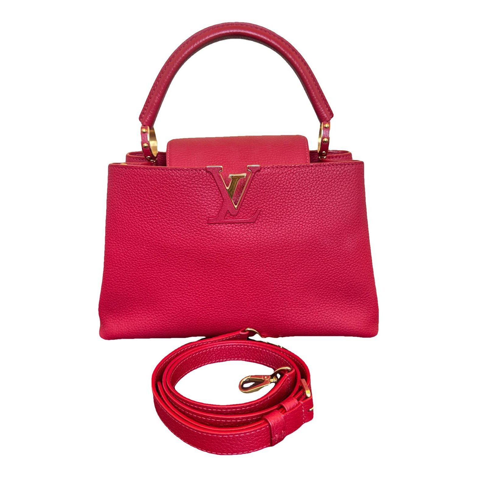 Capucines leather handbag