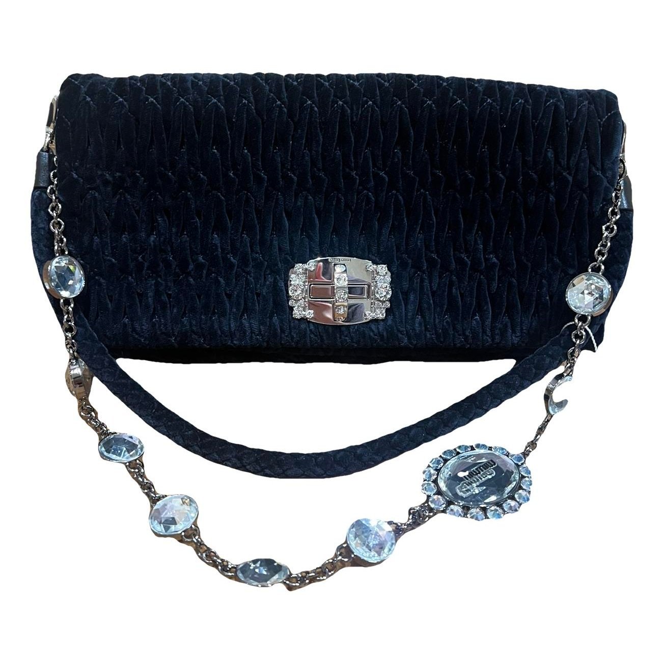 Velvet handbag