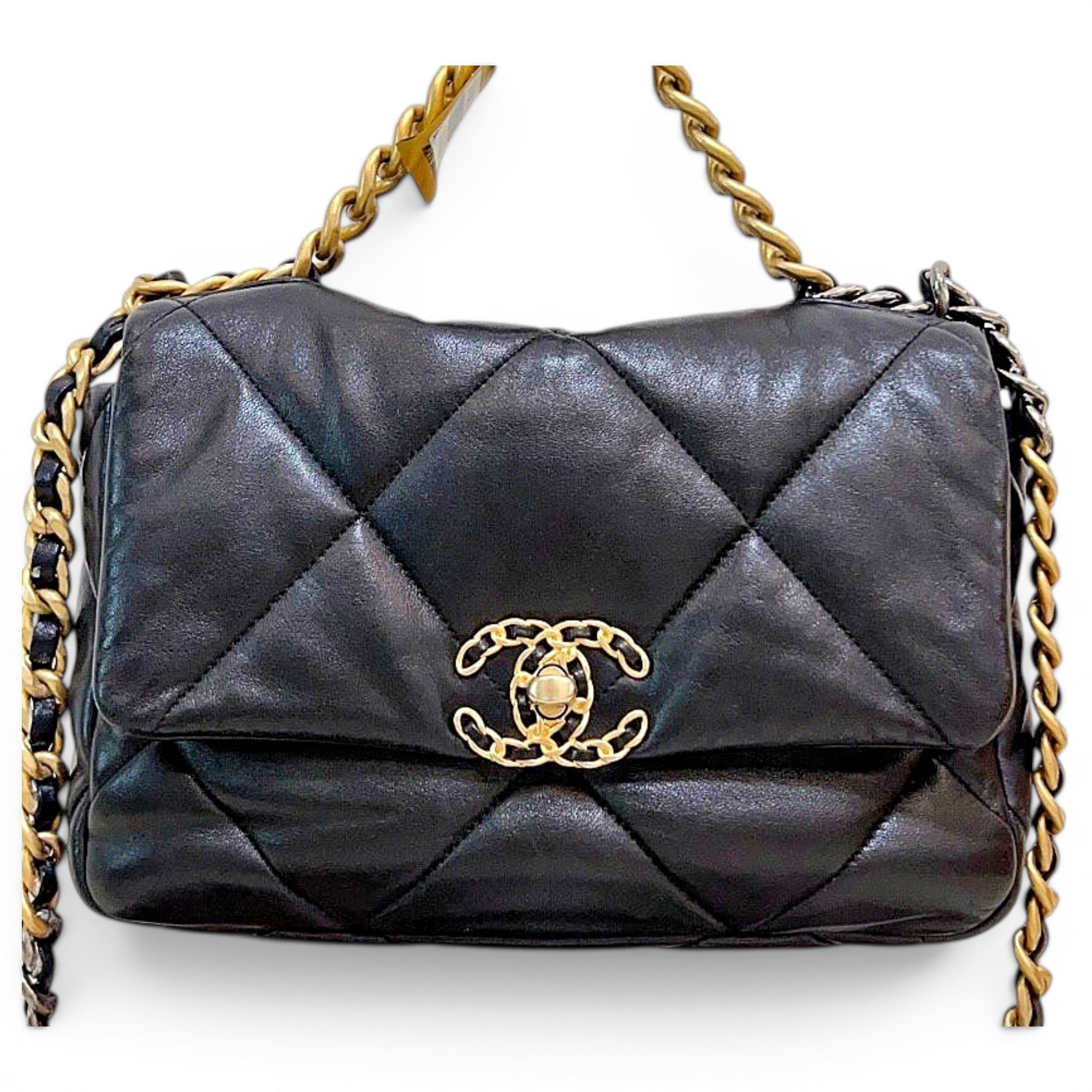 Chanel 19 leather handbag
