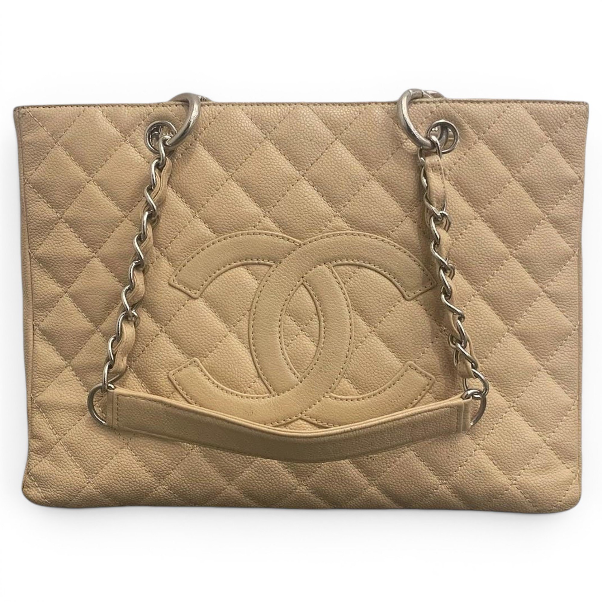 Grand shopping leather handbag