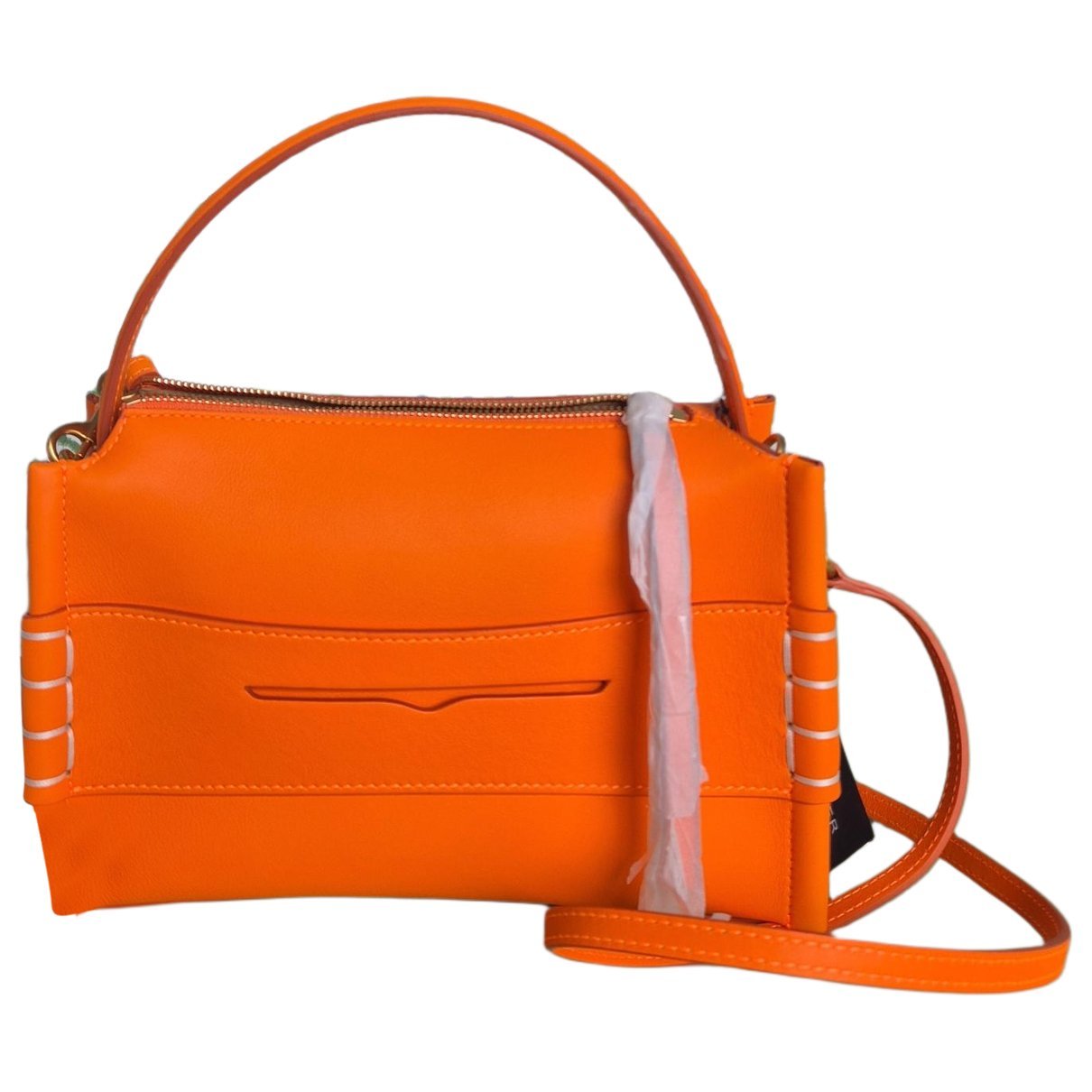 Loafer leather crossbody bag