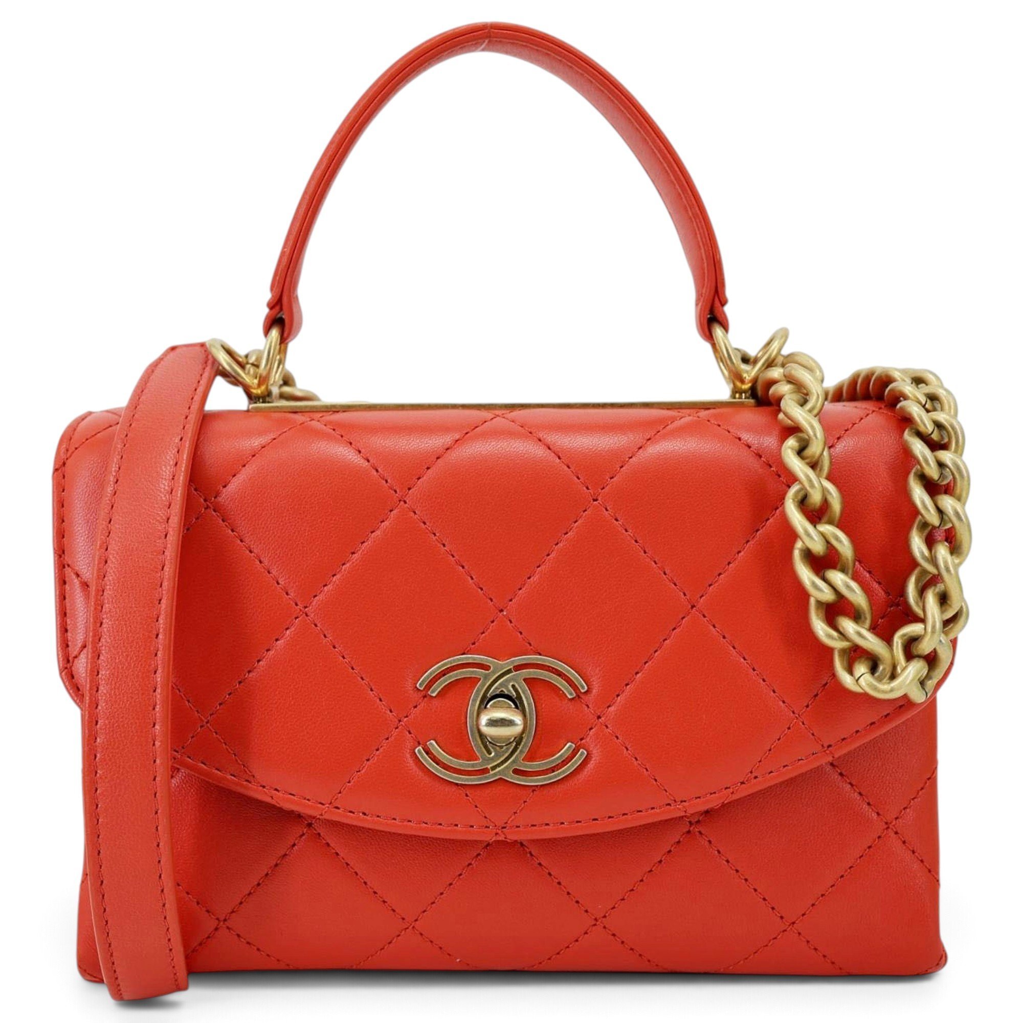 Leather handbag