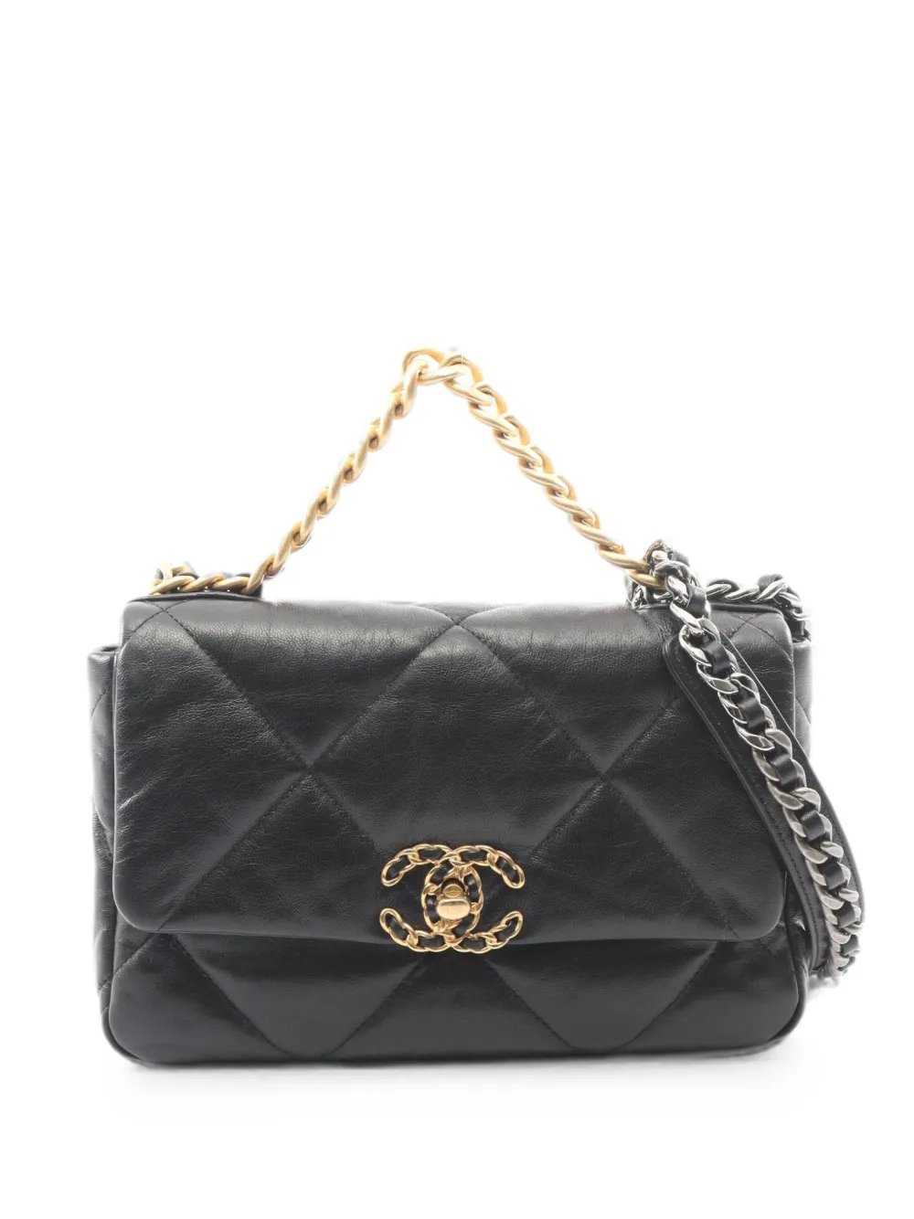 2020-2021 19 Dixneuf matelassé shoulder bag