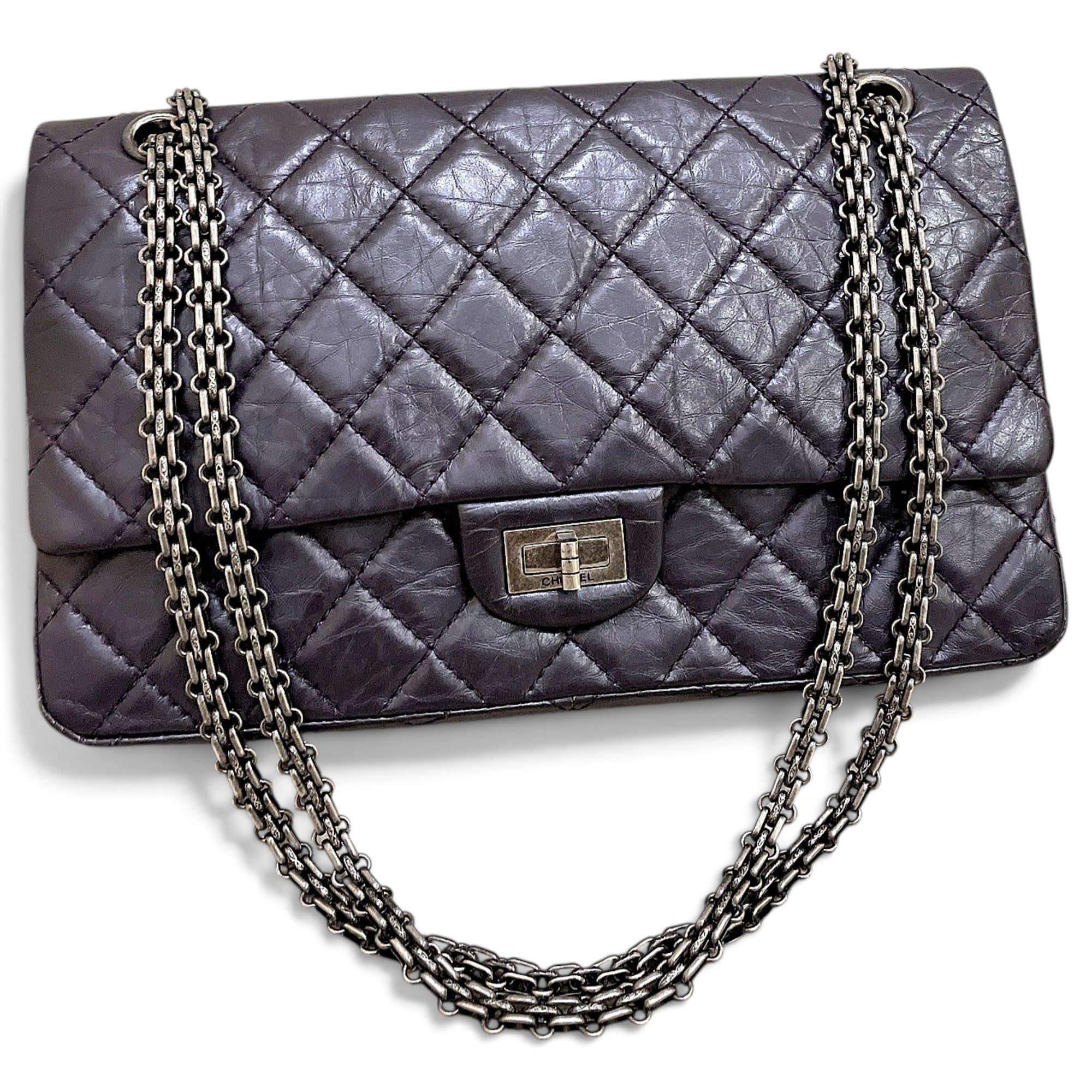 2.55 leather handbag