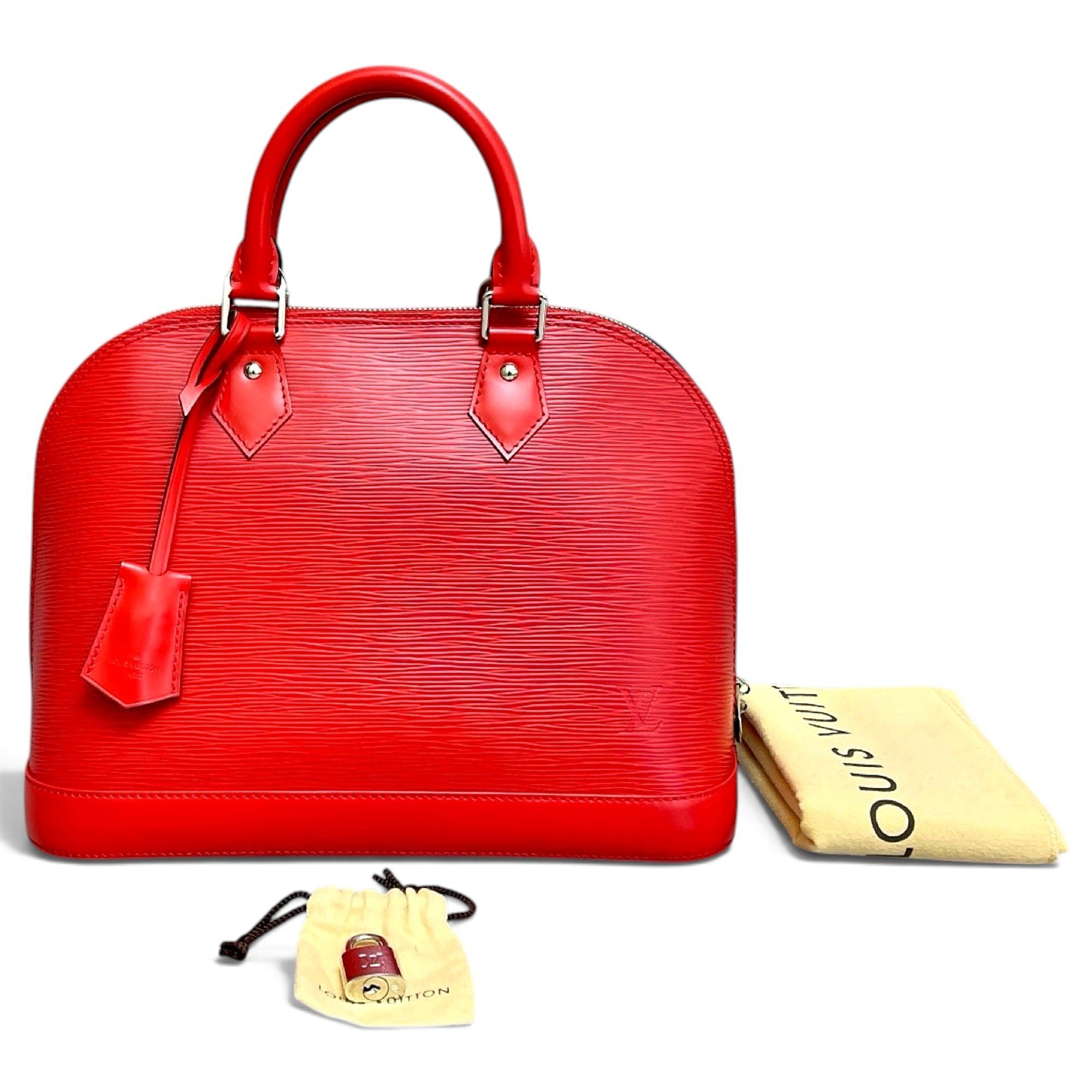 Alma leather handbag