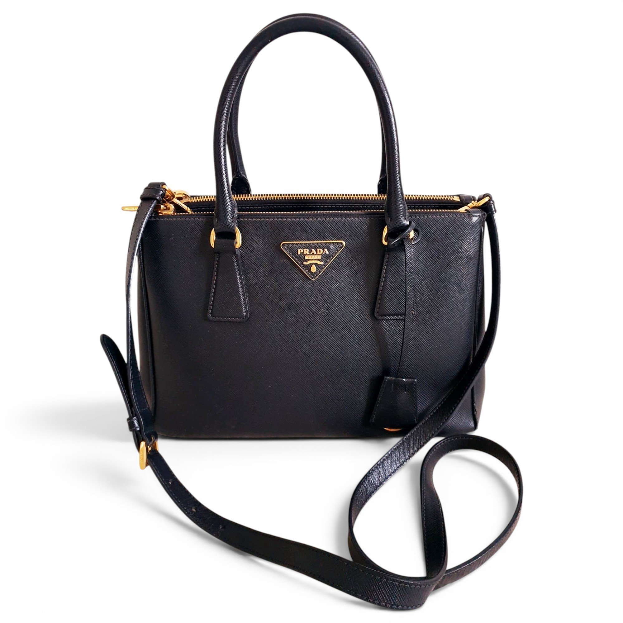 Galleria leather handbag