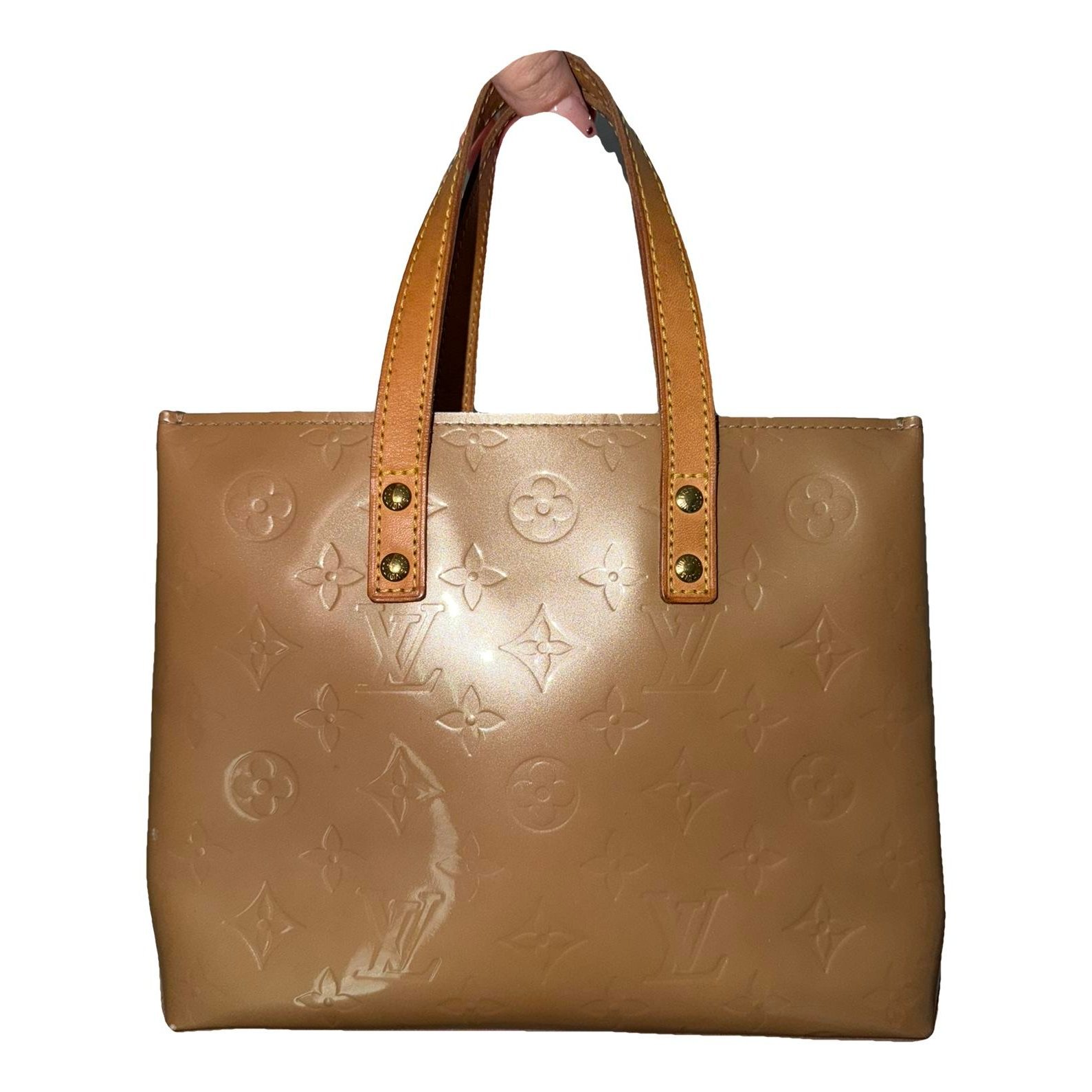 Reade leather handbag