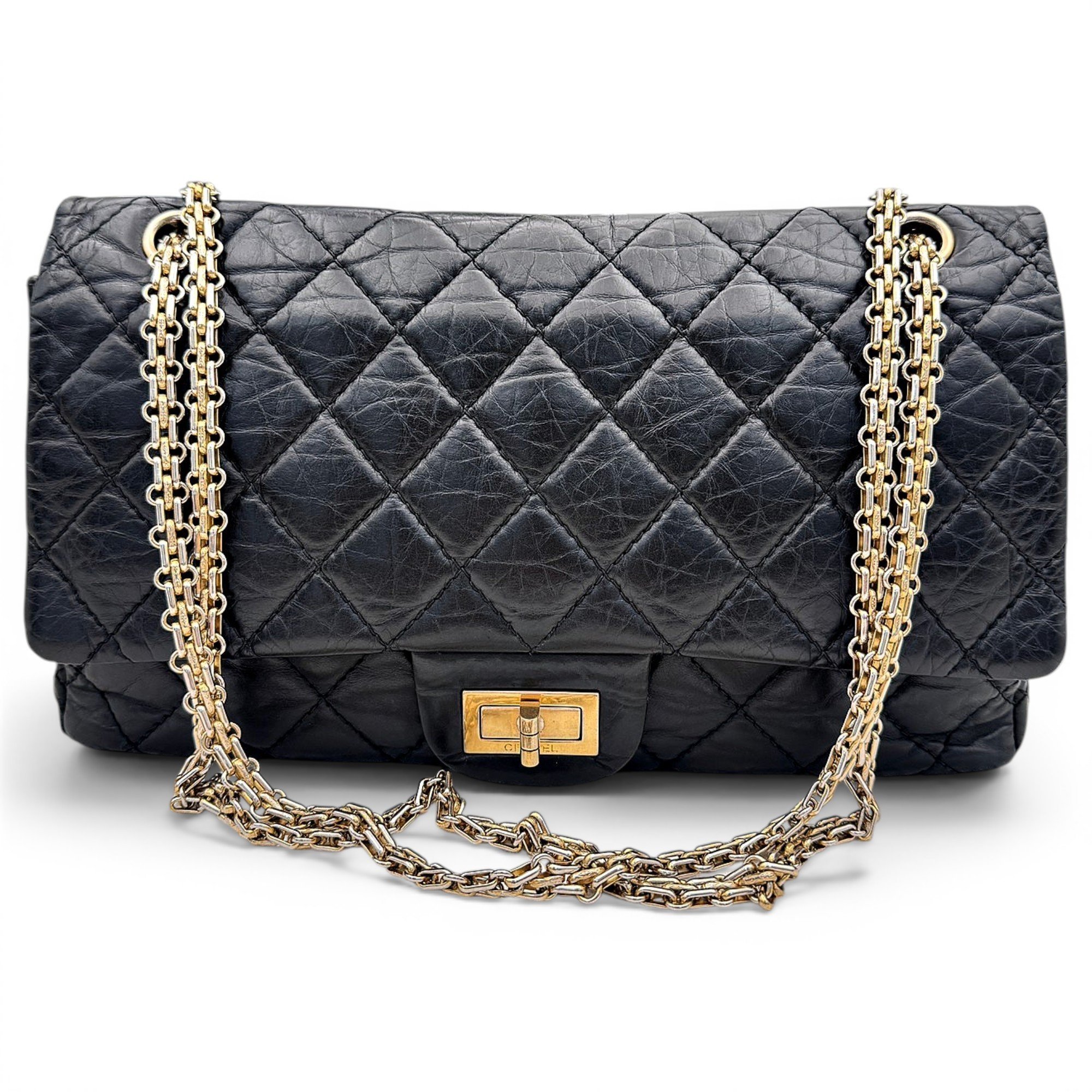 2.55 leather handbag