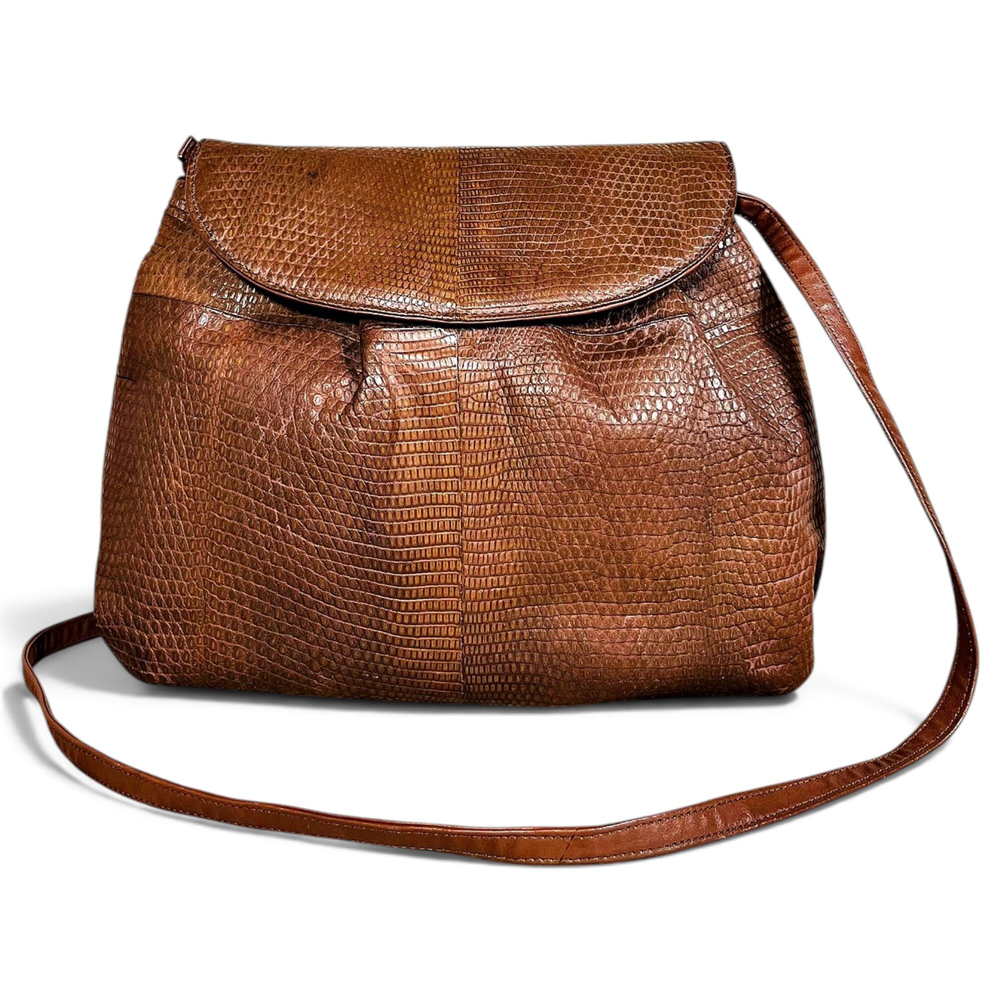 Leather crossbody bag