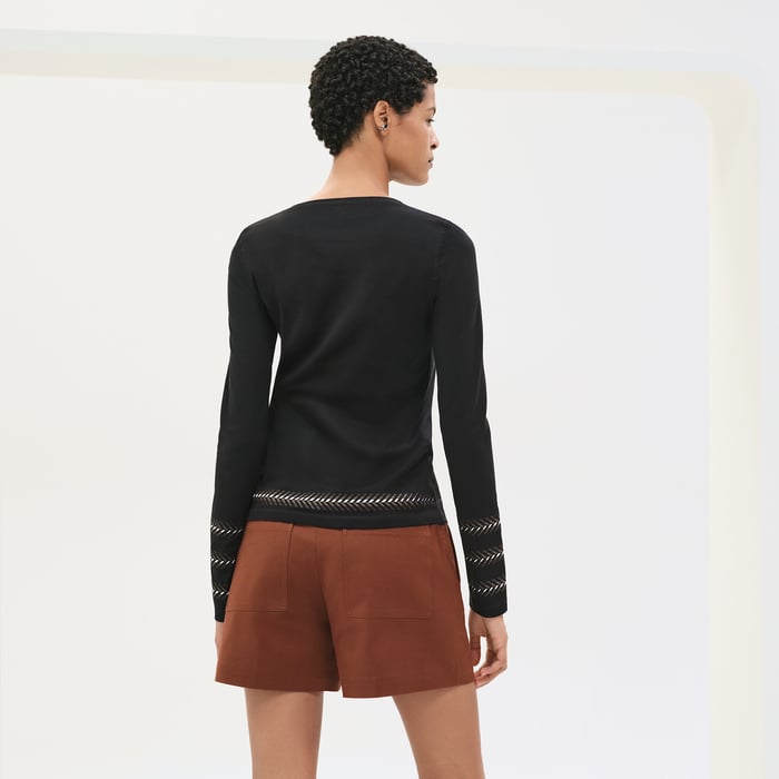 Noir Long-sleeved T-shirt