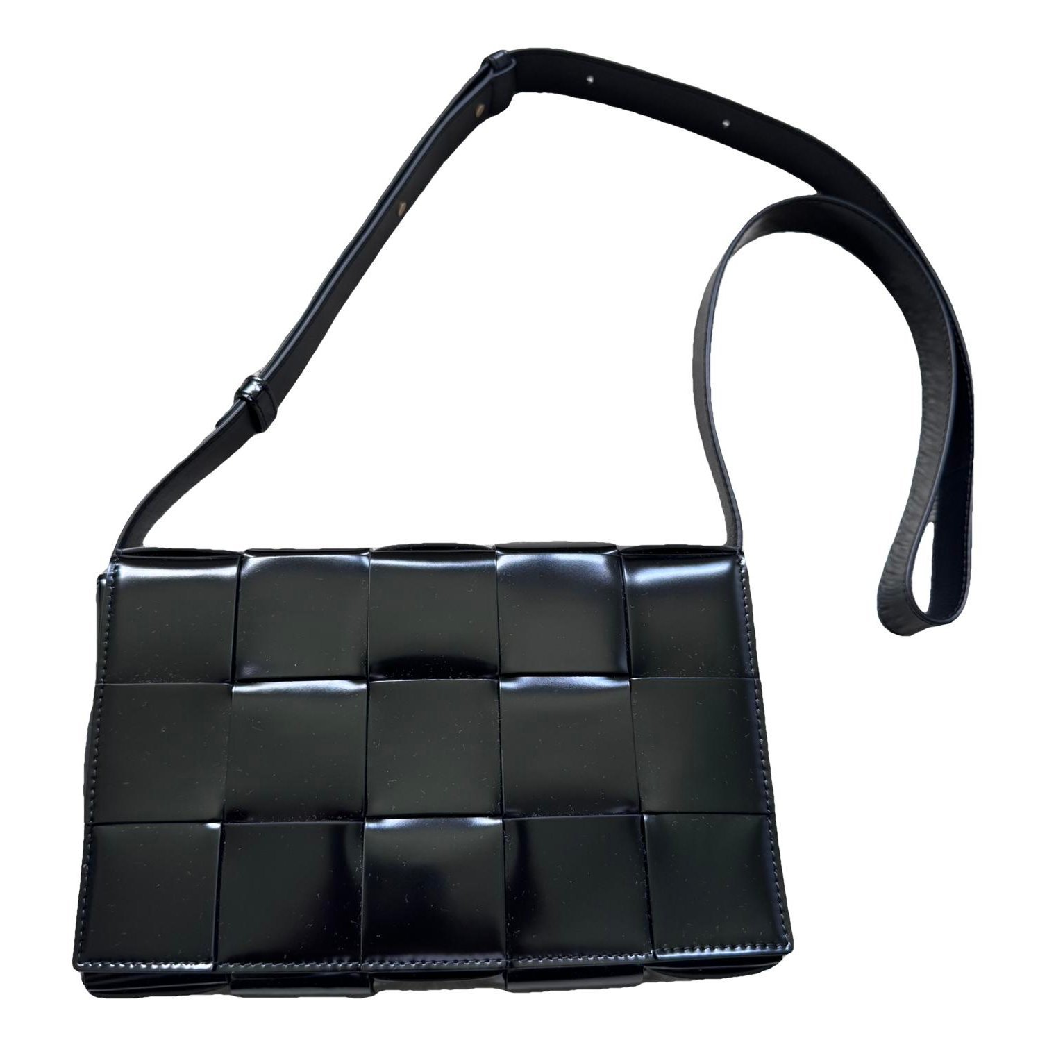 Cassette leather crossbody bag