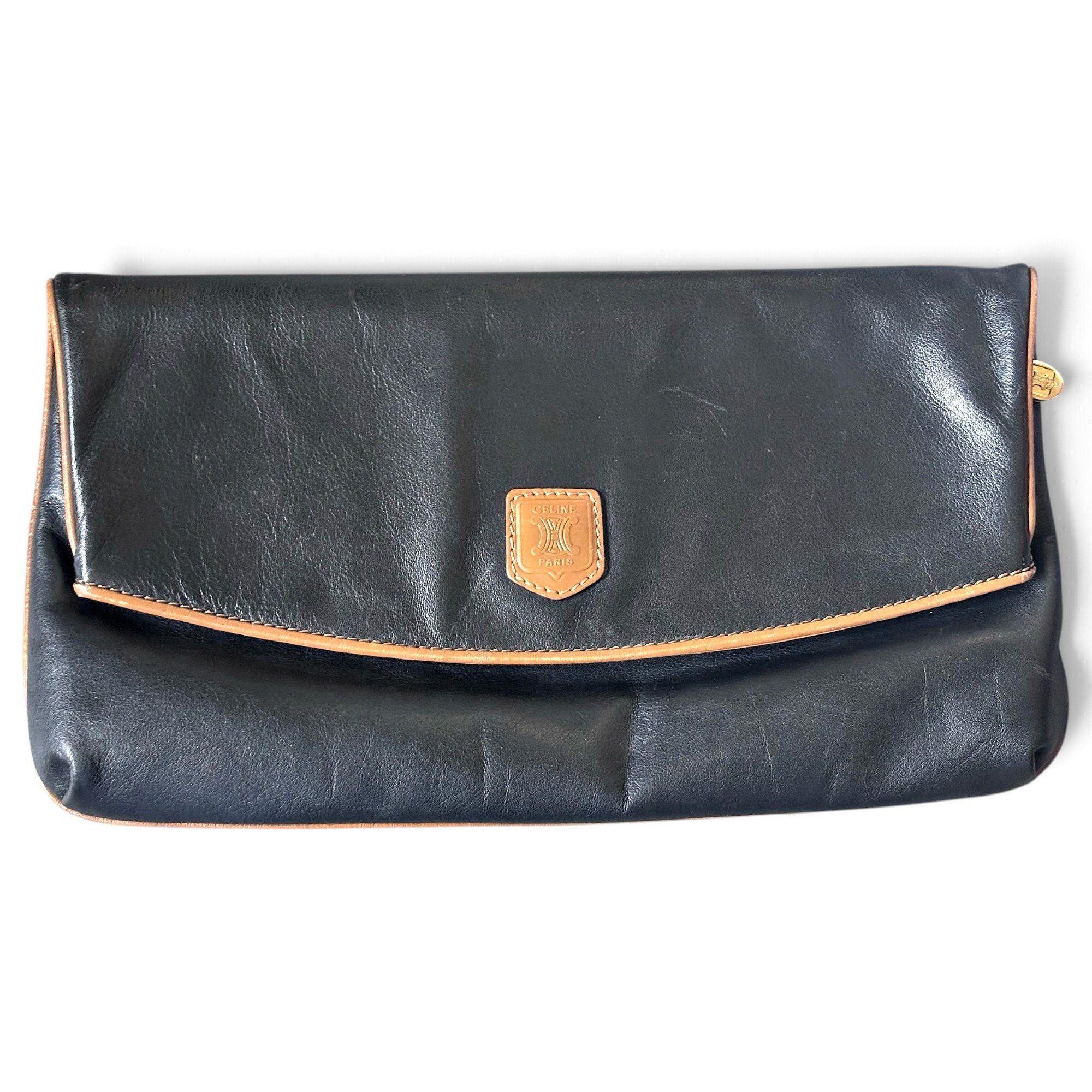 Celine Leather clutch bag