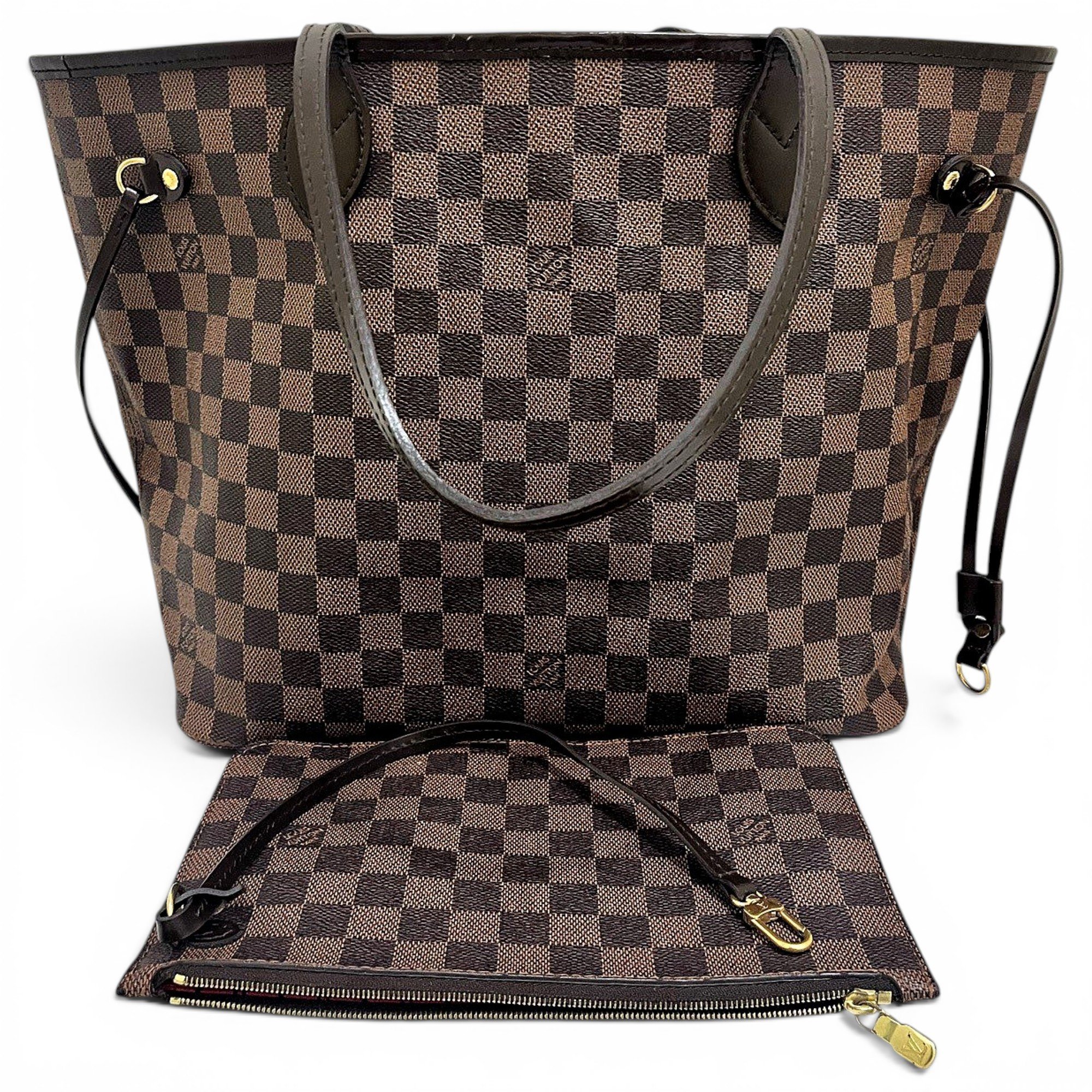 Neverfull leather tote