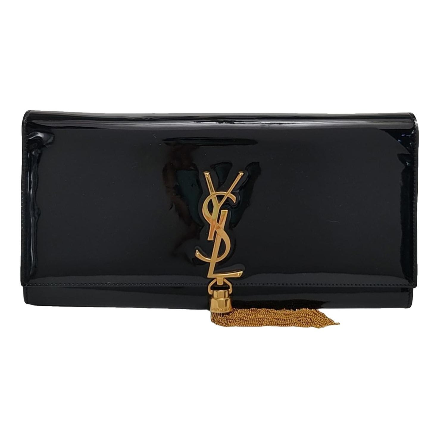 Kate monogramme patent leather handbag