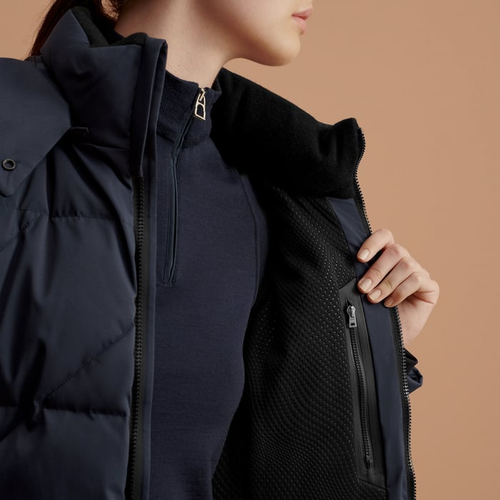Navy Toundra Puffer Coat