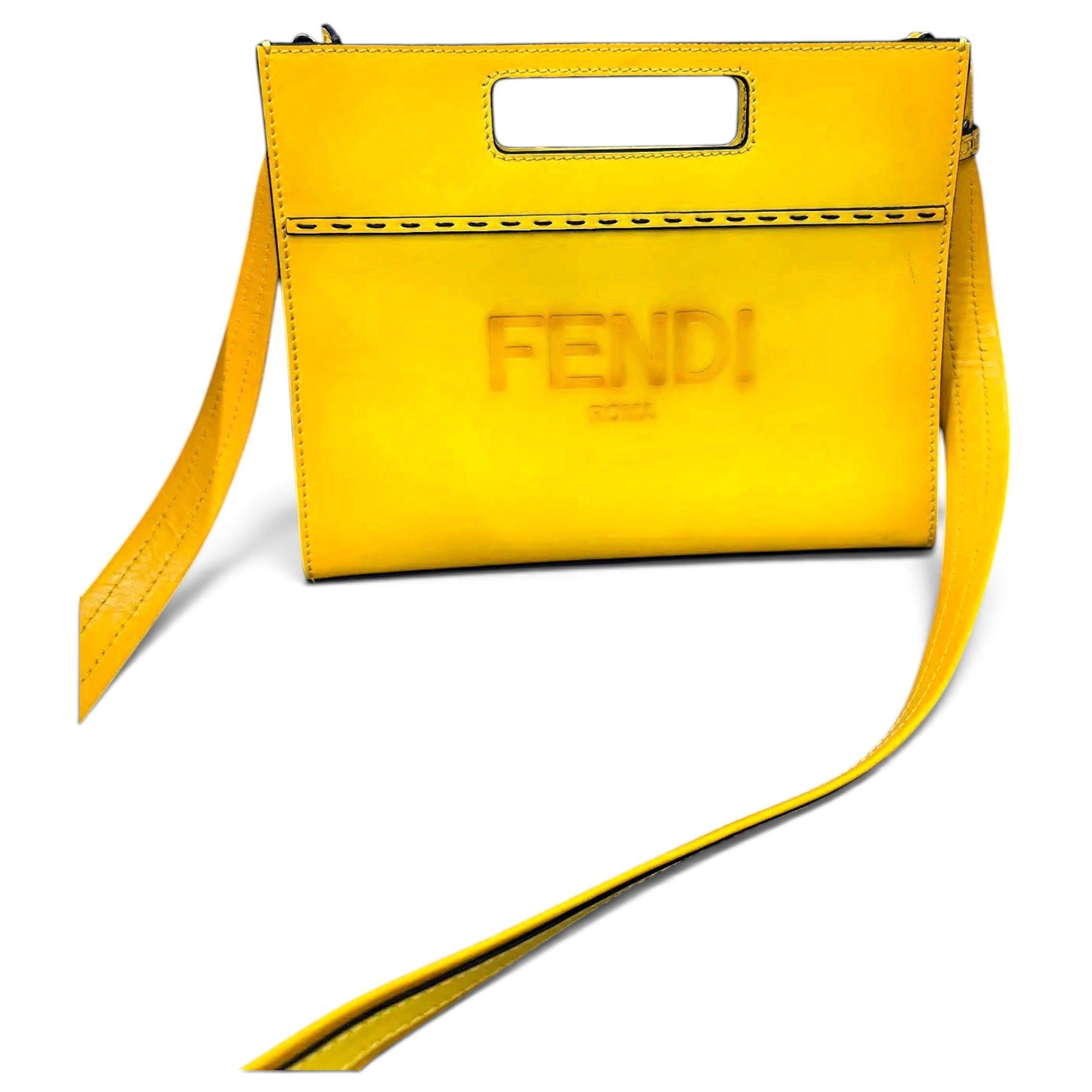 Leather crossbody bag