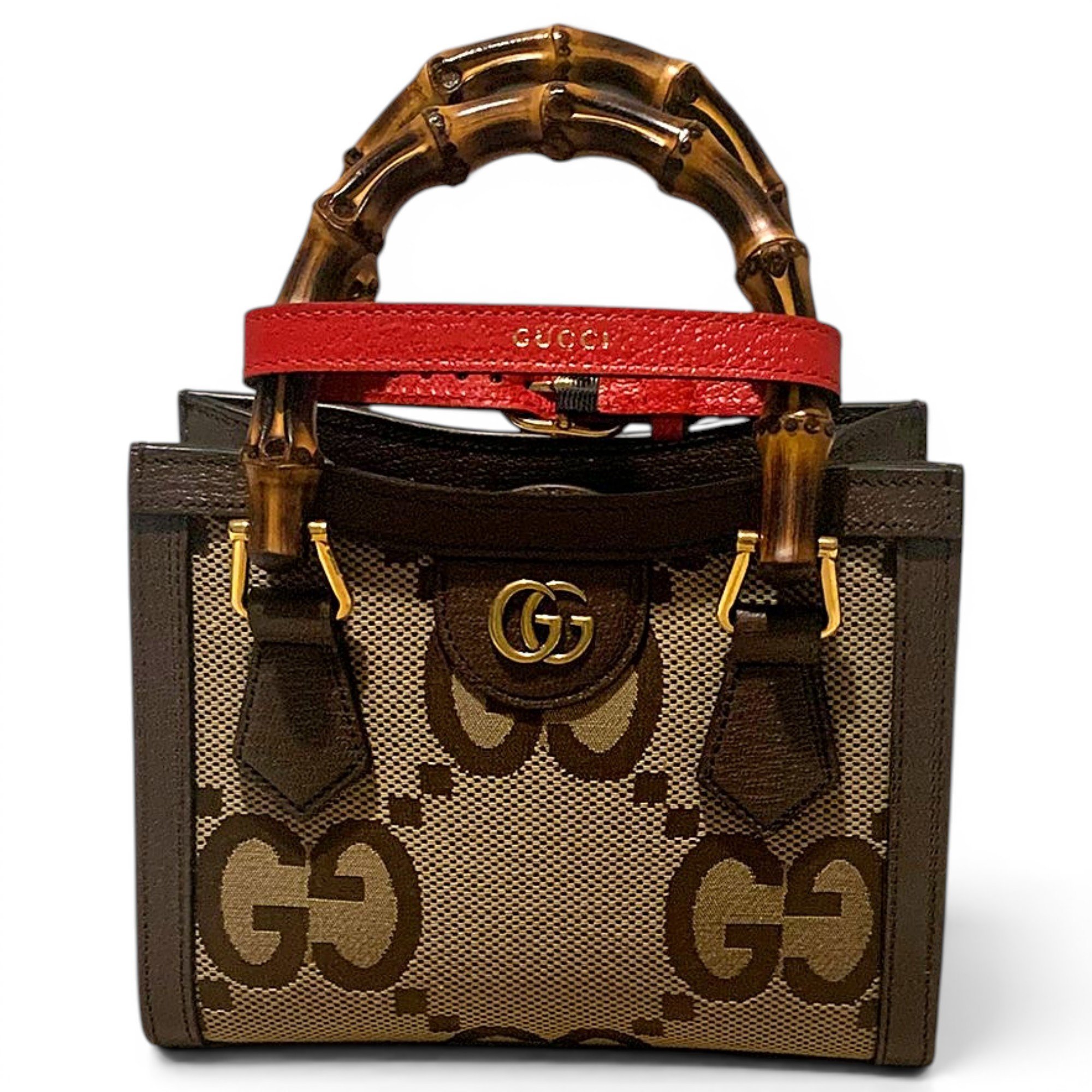 Diana Bamboo leather tote