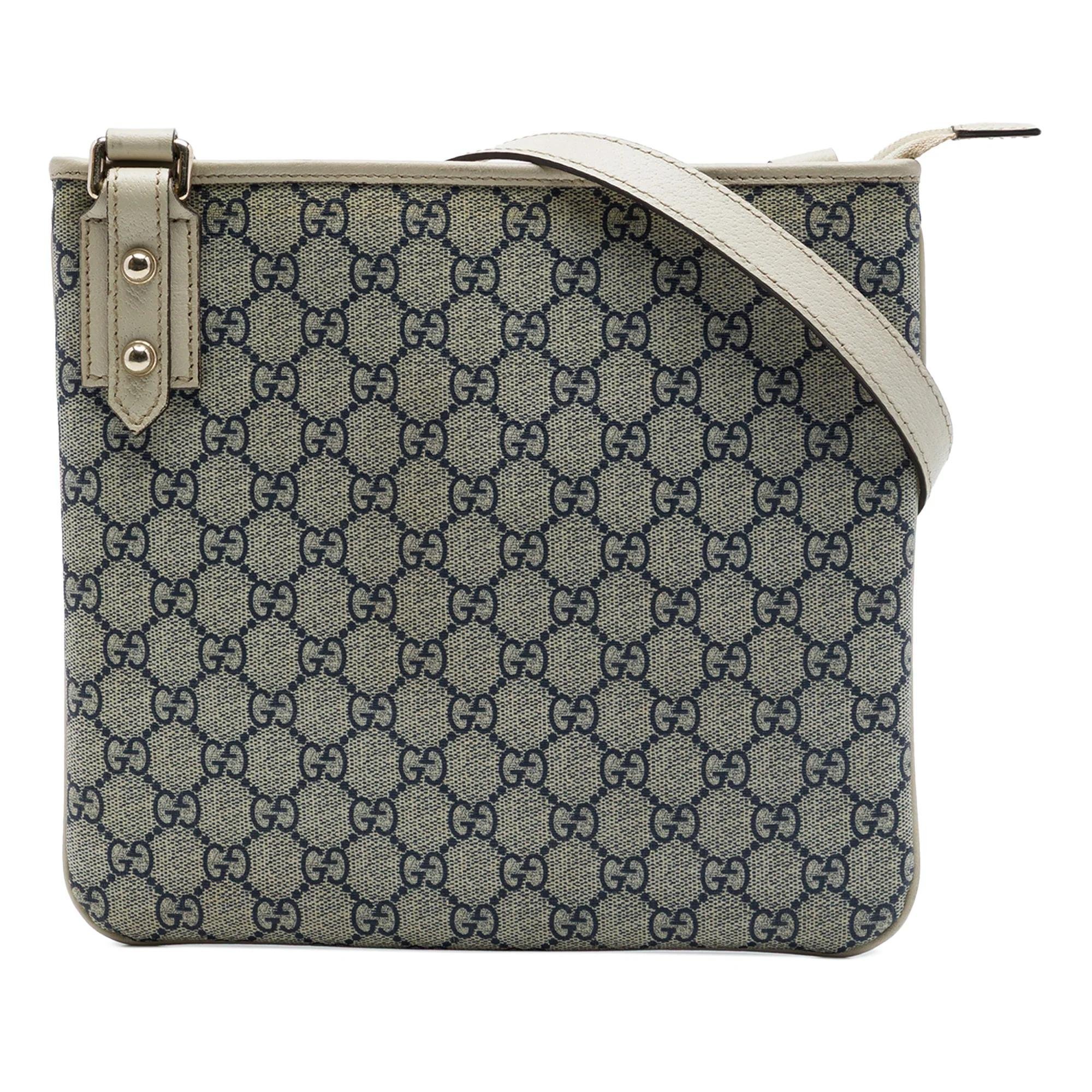 Gucci B leather crossbody bag
