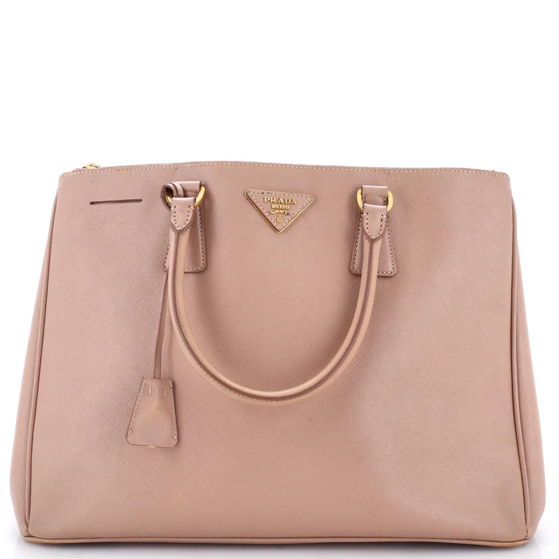 Leather tote