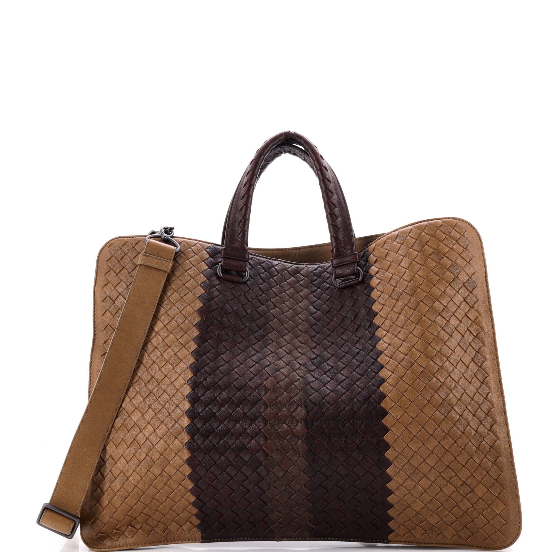 Club Fume Briefcase Intrecciato Nappa