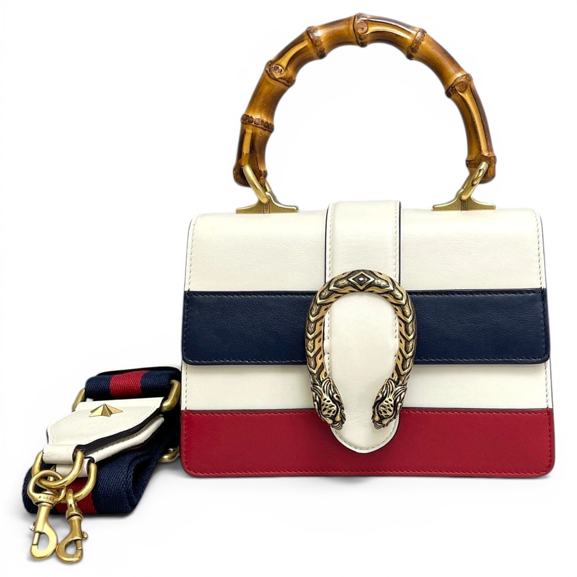 Dionysus Bamboo leather handbag