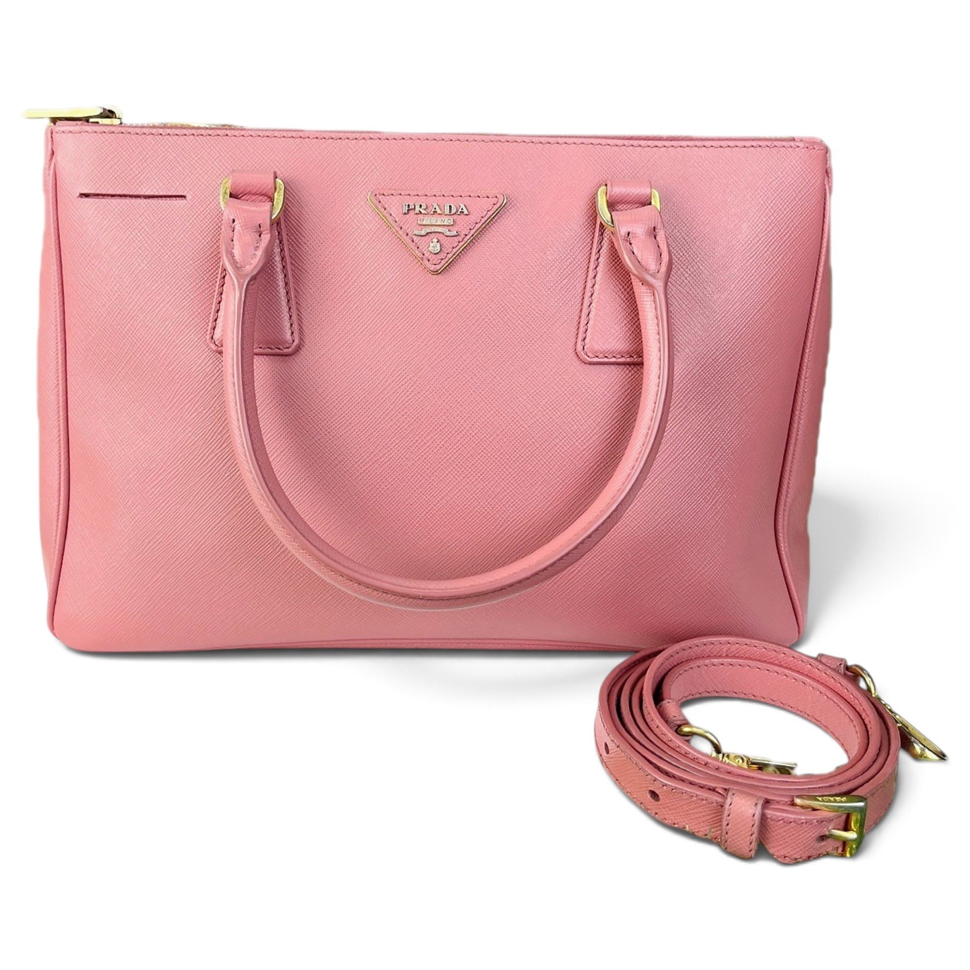 Galleria leather handbag