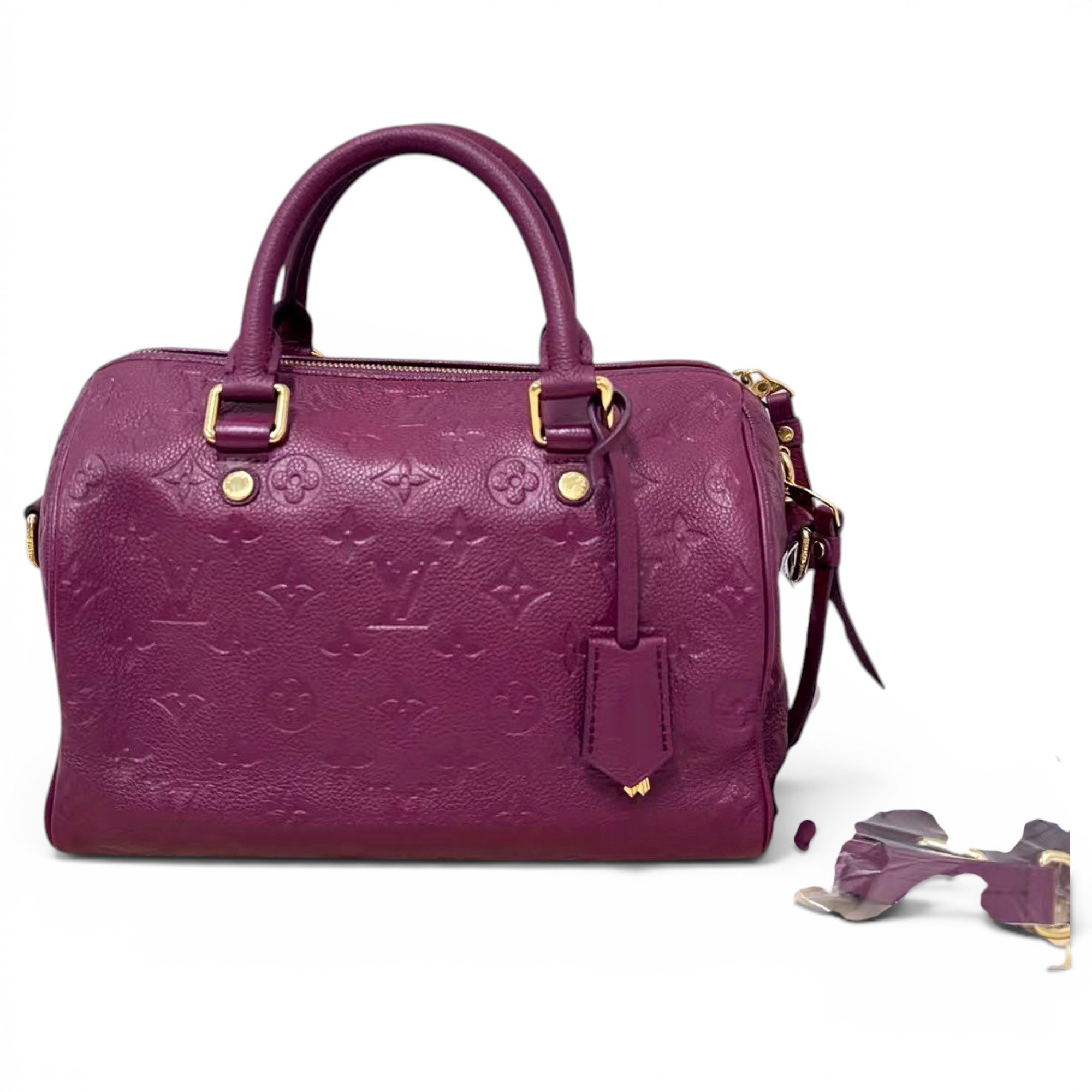Speedy Bandoulière leather handbag