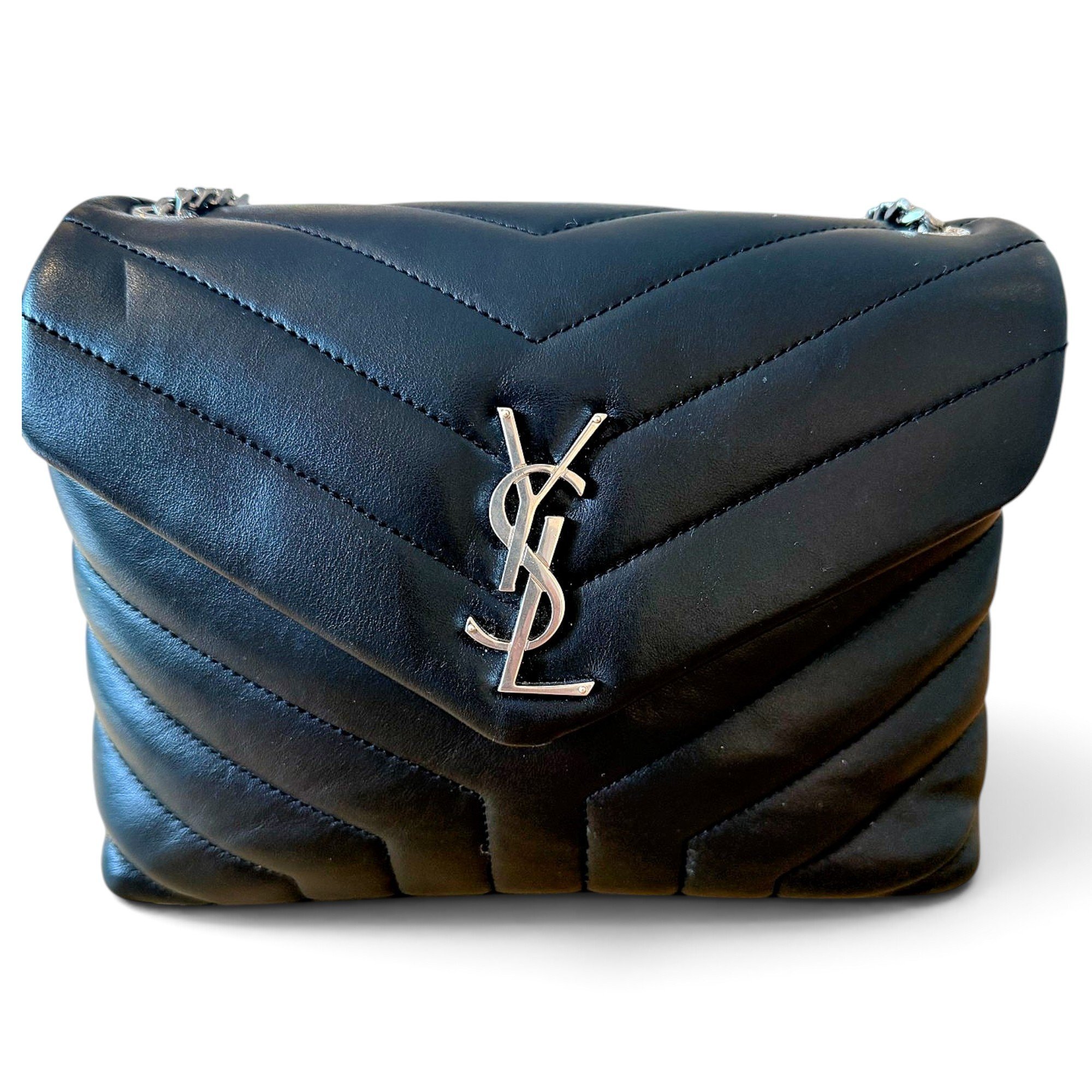 Loulou leather handbag