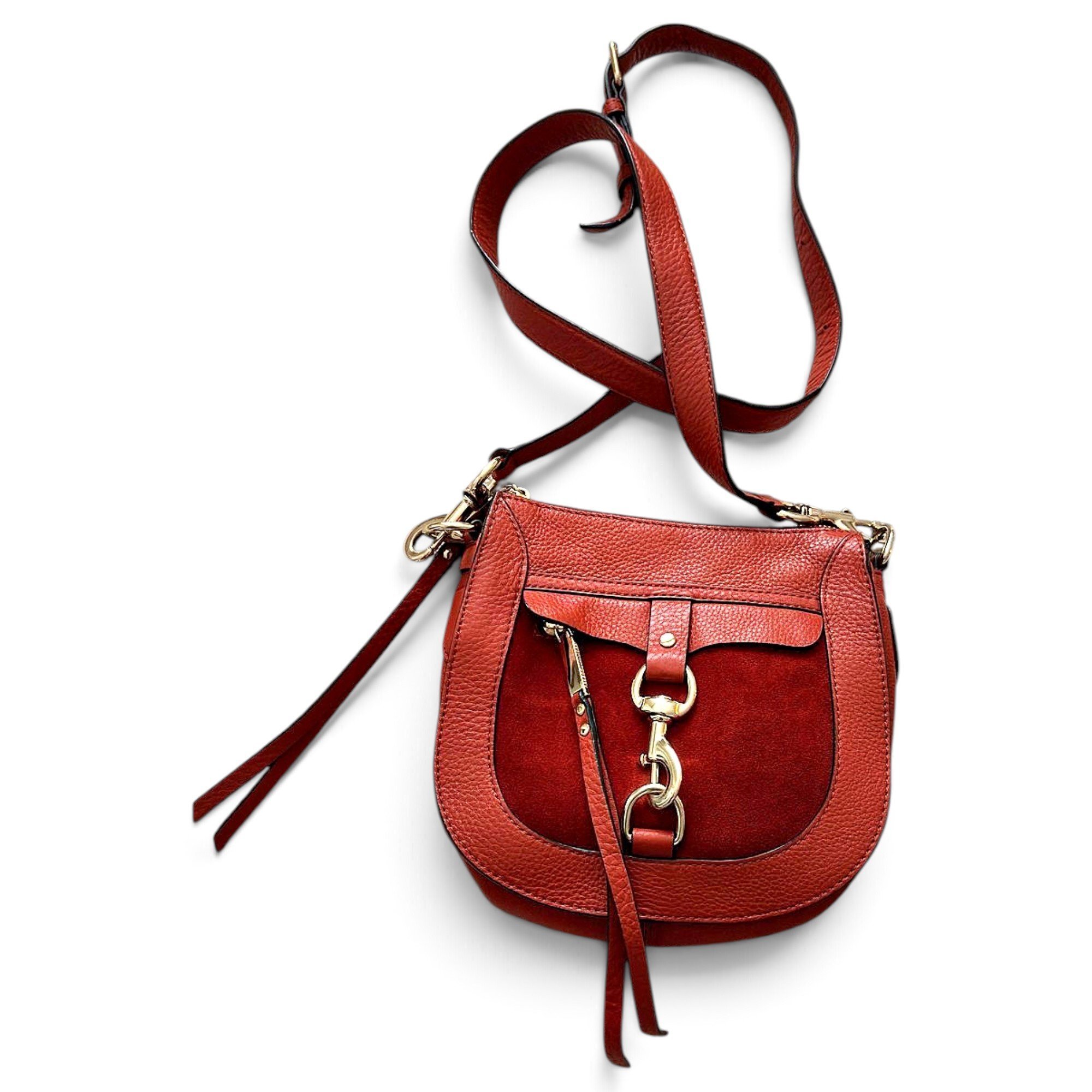 Leather crossbody bag