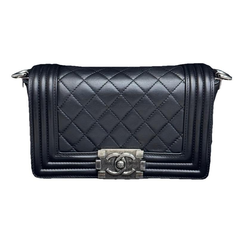 Boy leather crossbody bag