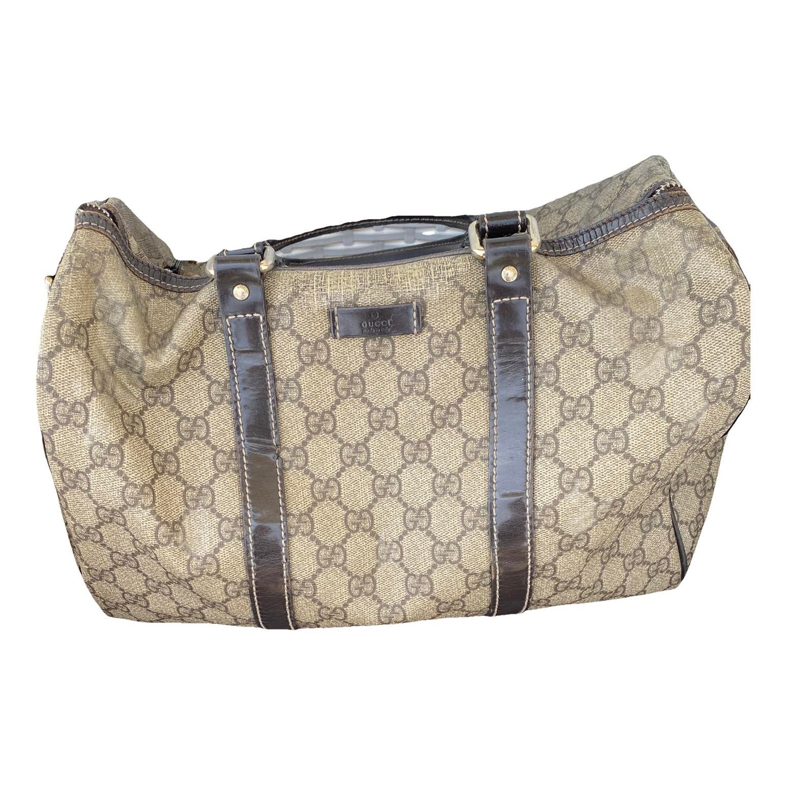 Boston leather handbag