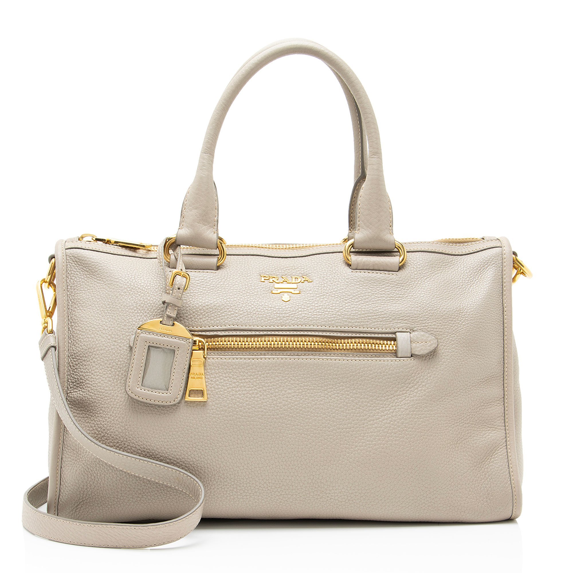 Leather satchel
