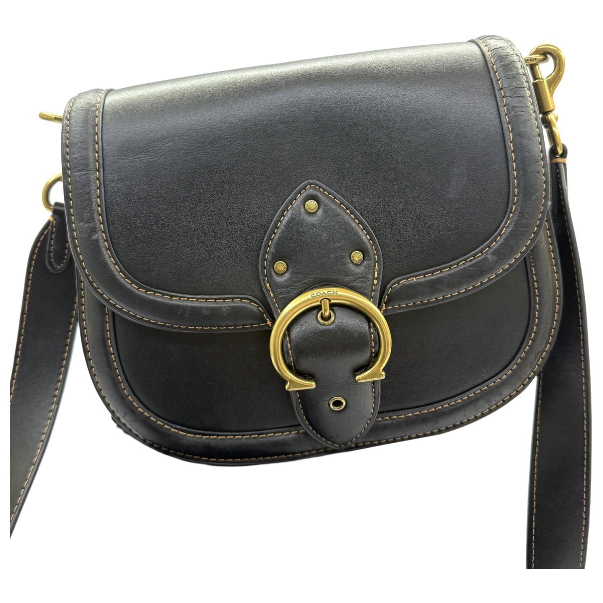 Smooth Crossbody leather handbag