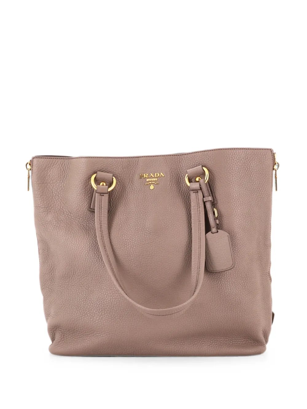 Side Zip Shopper Vitello Daino Large tote bag