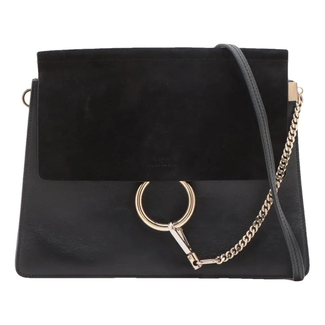 C leather handbag