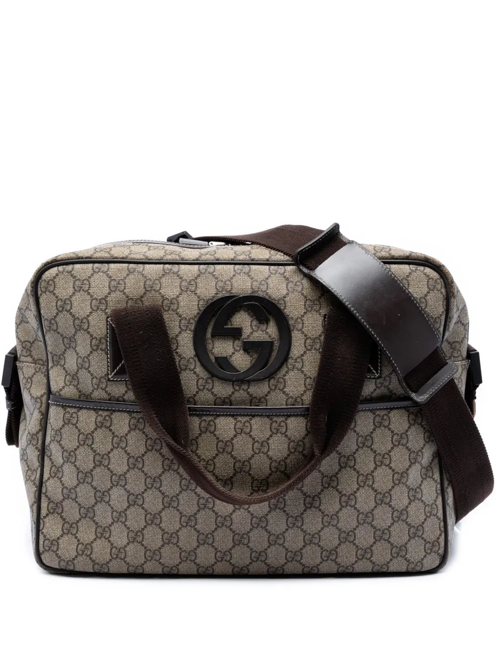 2016-2026 GG Supreme Interlocking G Briefcase business bag