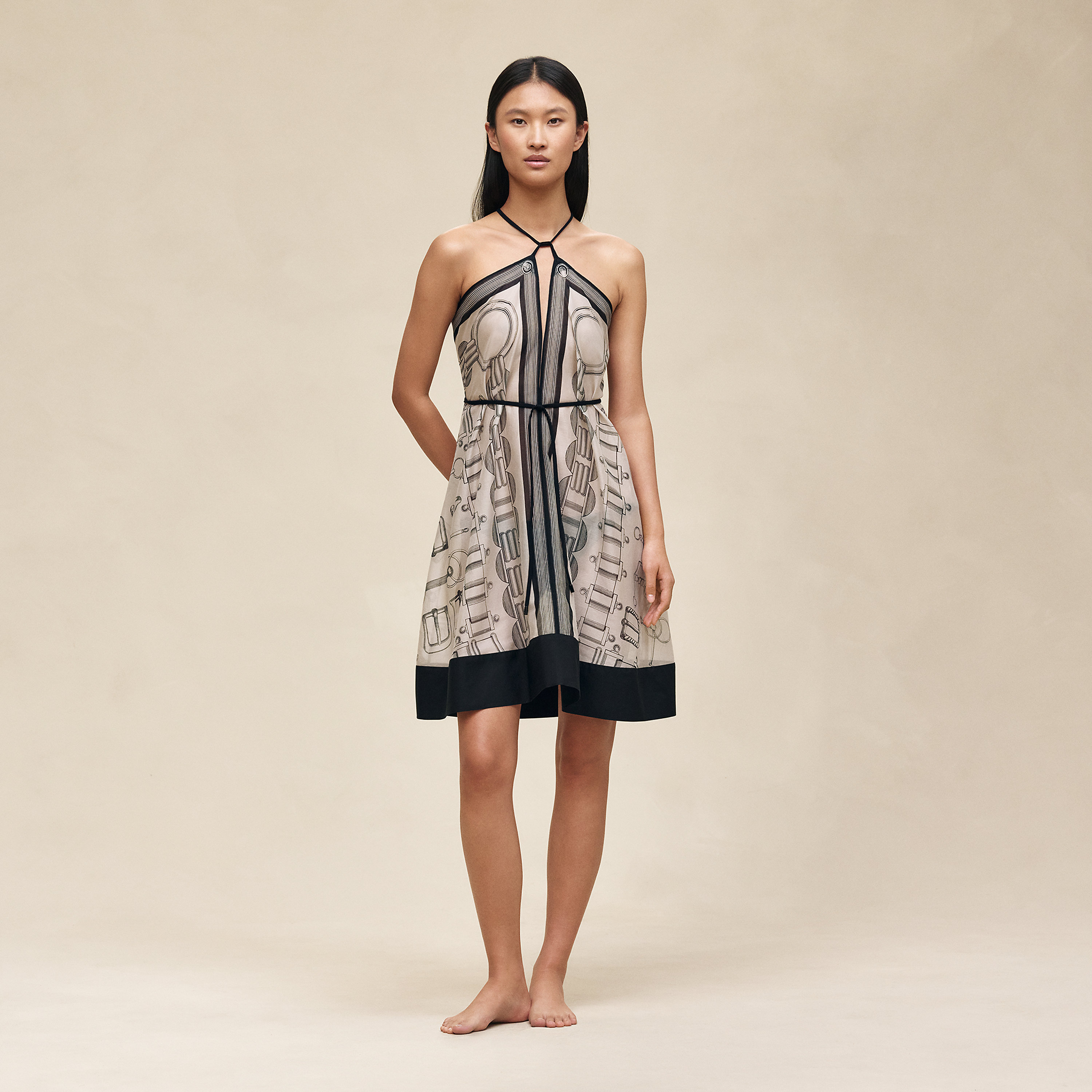 "Cahier du Colporteur" beach dress
