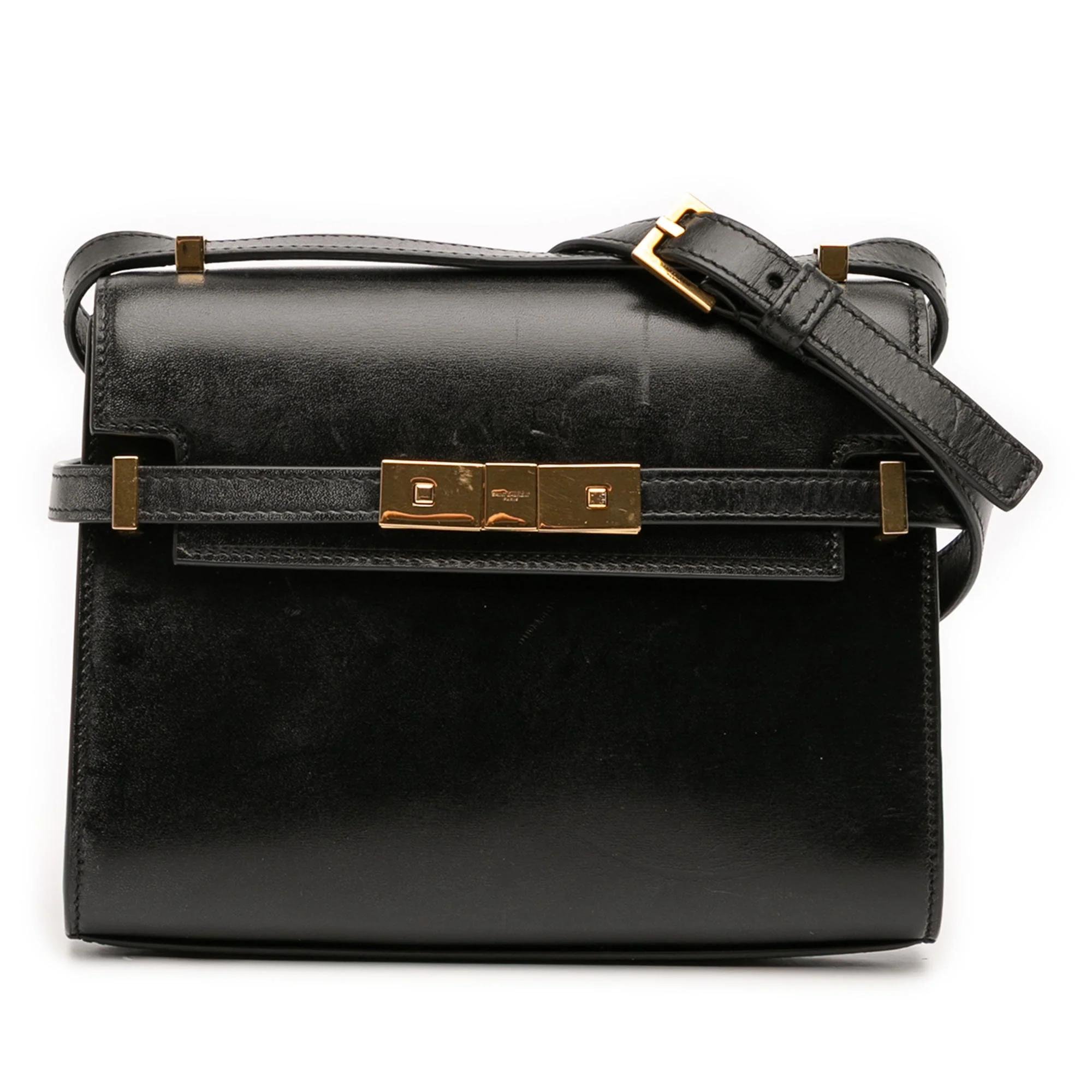 Manhattan pony-style calfskin handbag