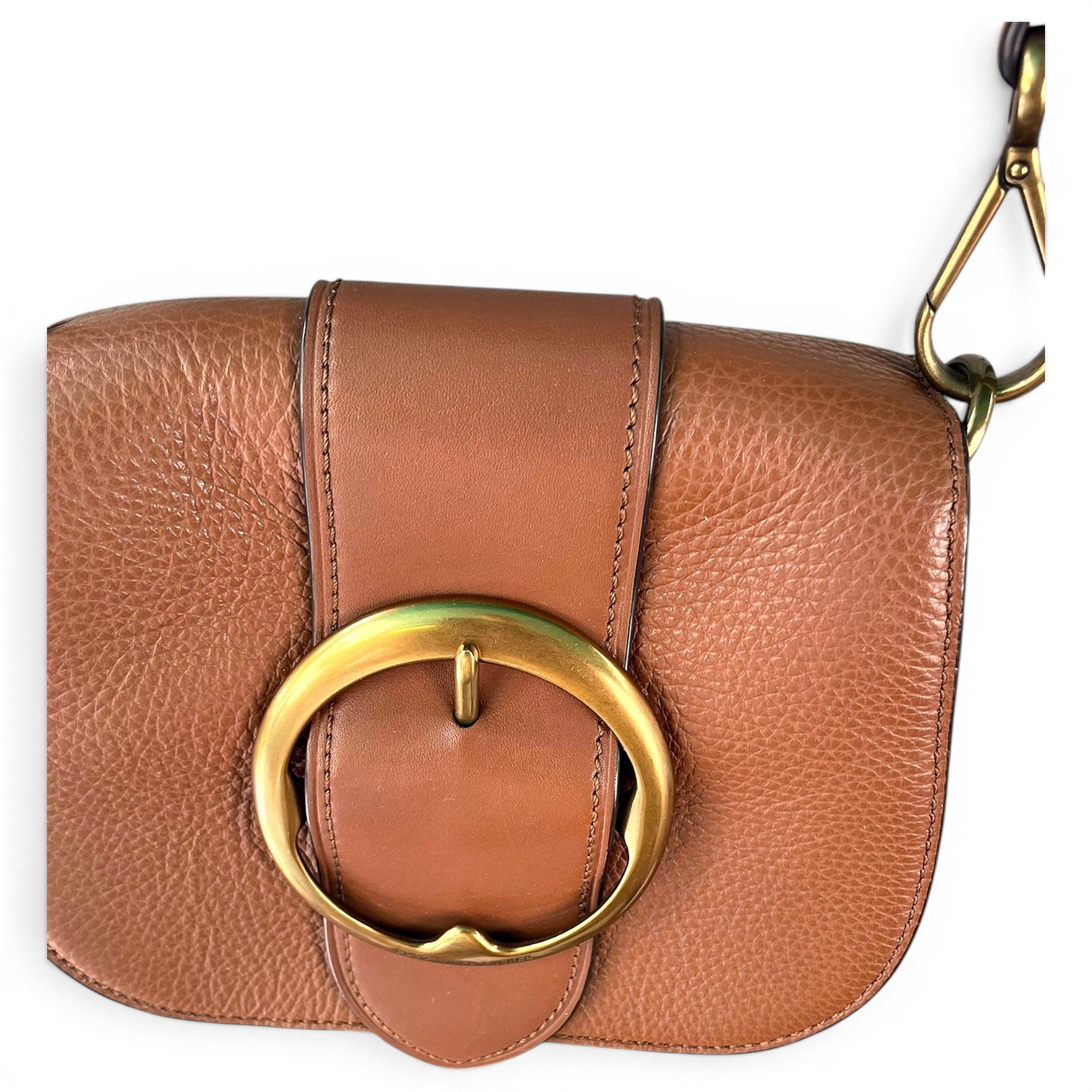Leather crossbody bag
