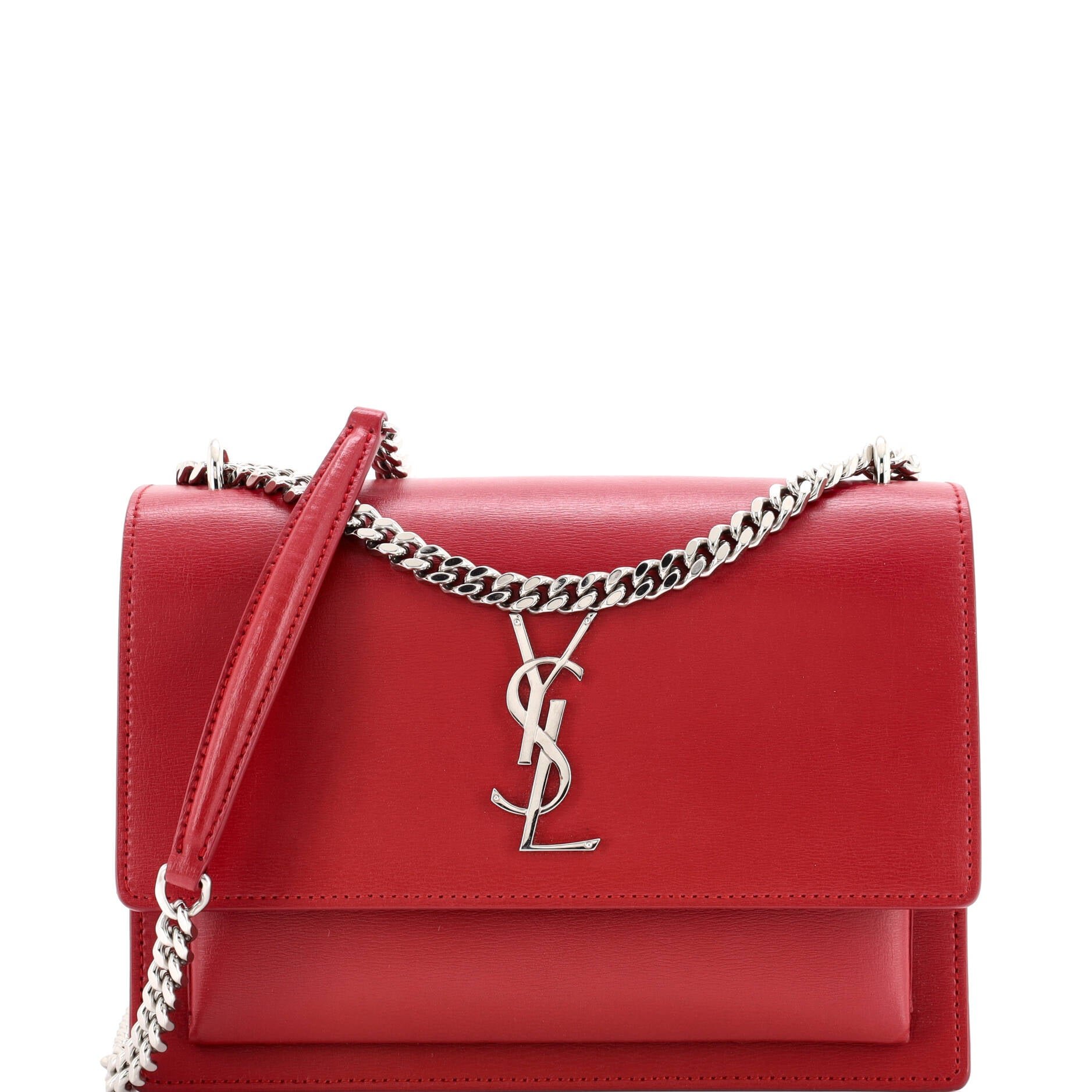 Sunset Crossbody Bag Leather Medium